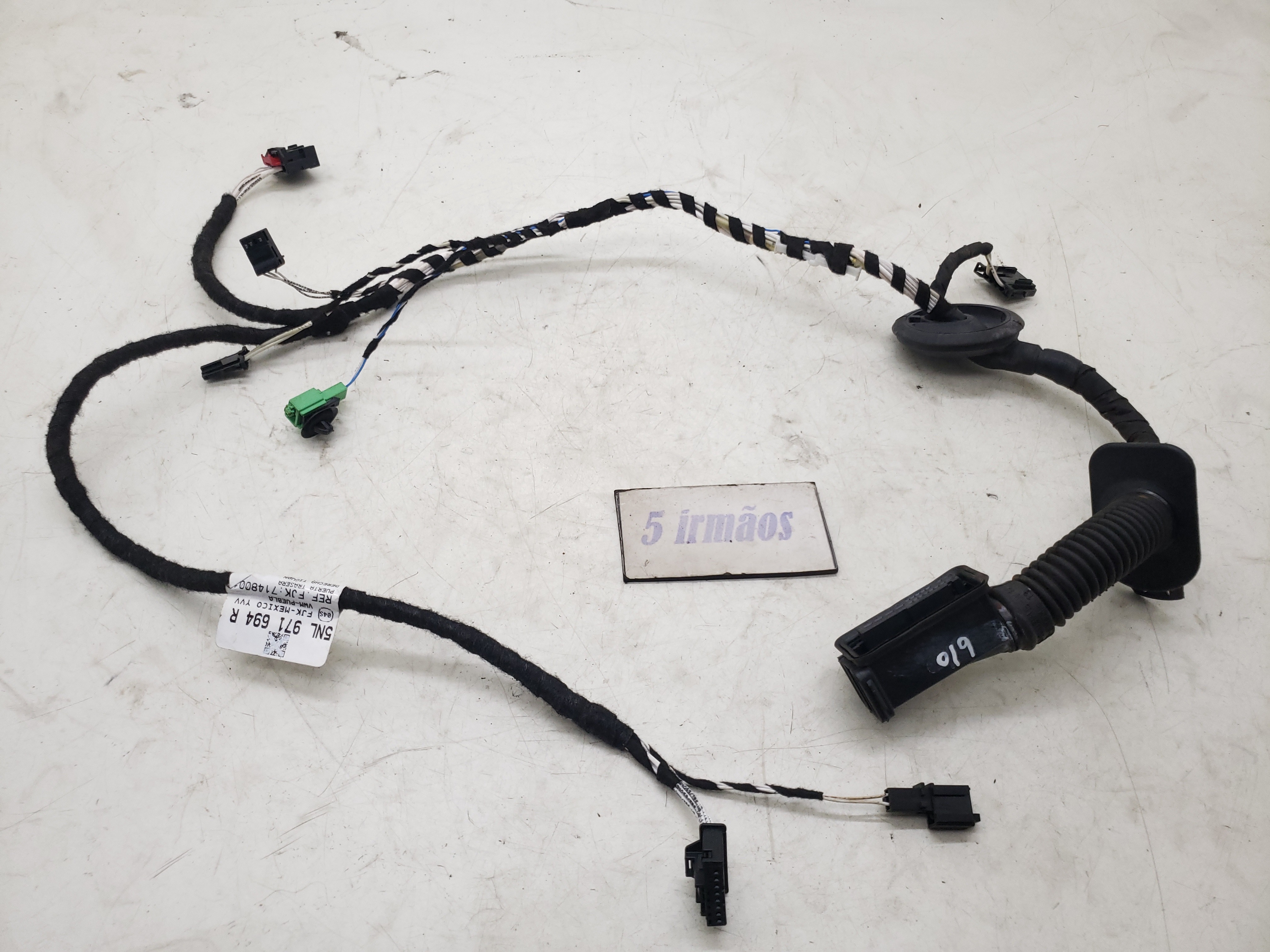 Chicote Porta Traseira Direita Vw Tiguan Tsi 2.0 2019 / 2020