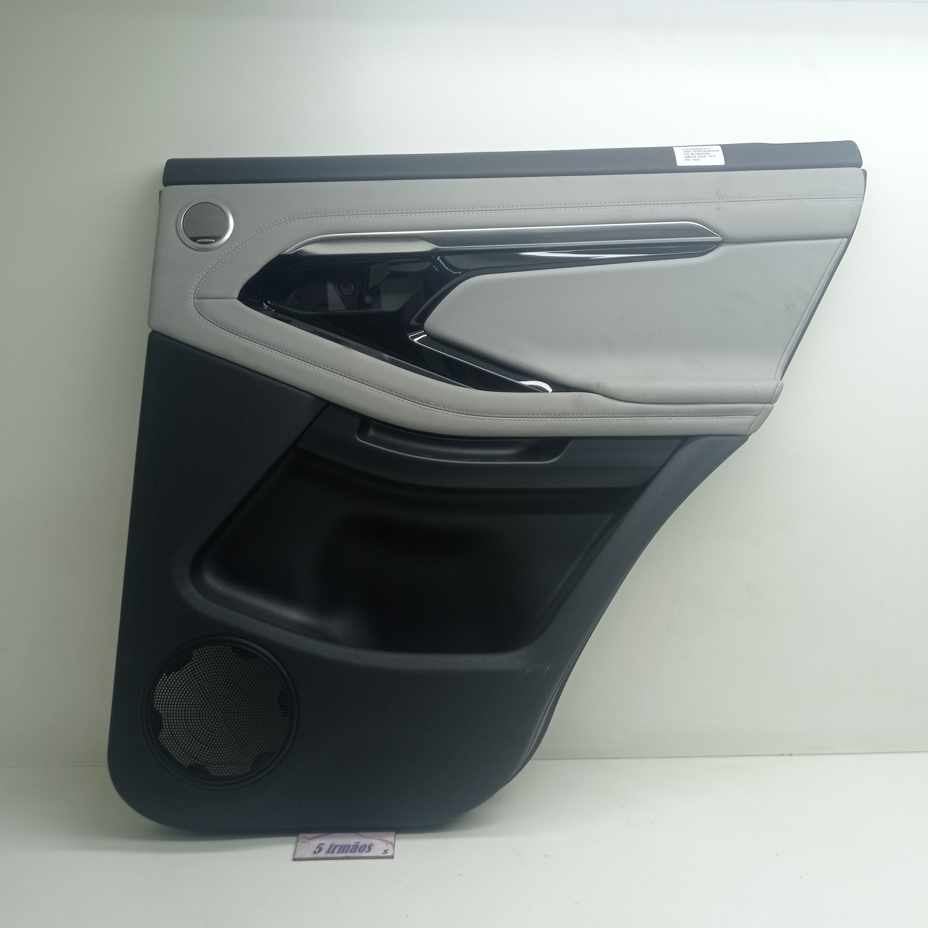 Forro Porta Traseiro Direito Rand Rover Evoque 2.0t 2020 Preto / Cinza