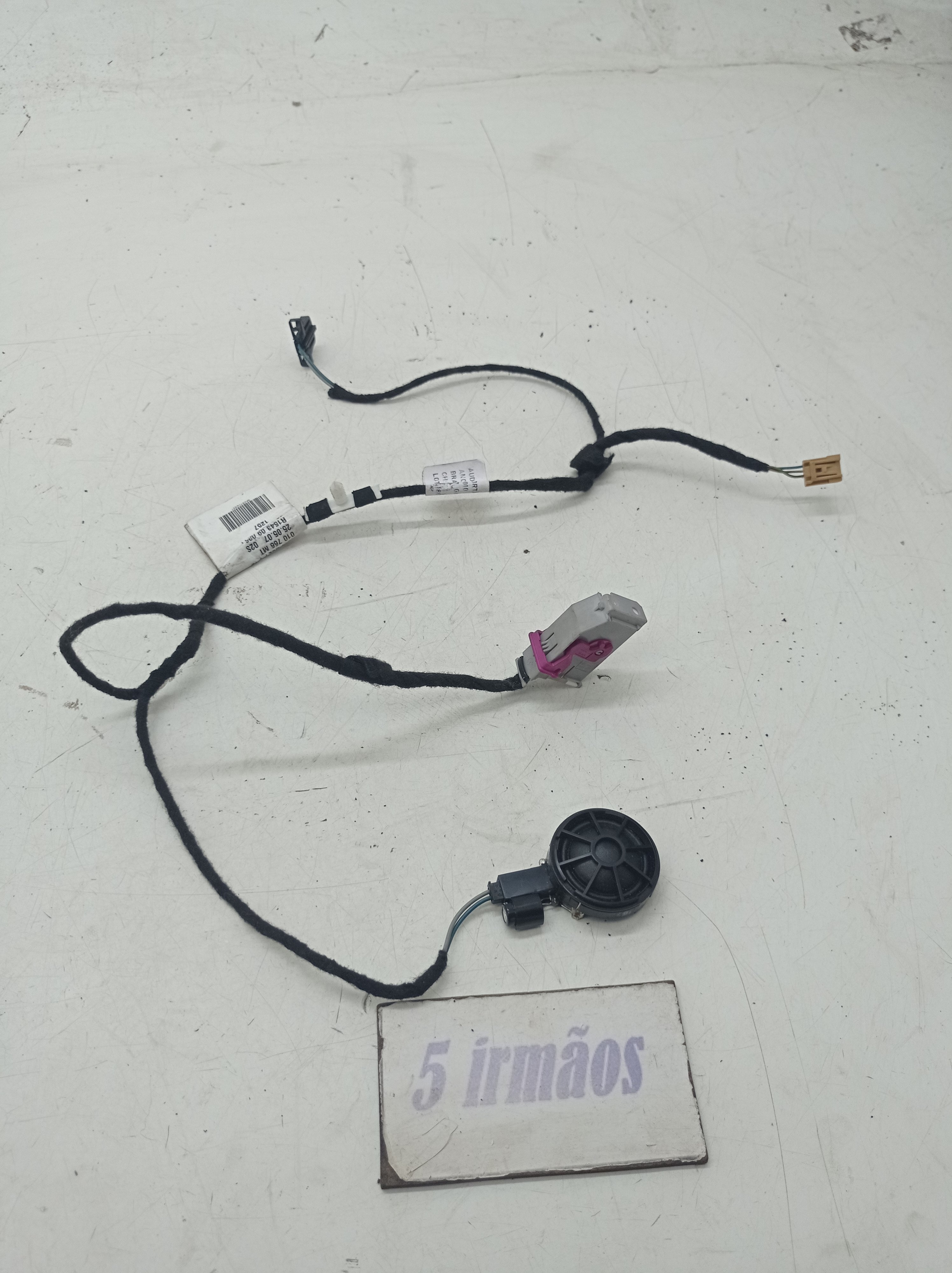 Chicote Porta Traseiro Esquerdo Audi A3 2.0 2010 8p4971693t