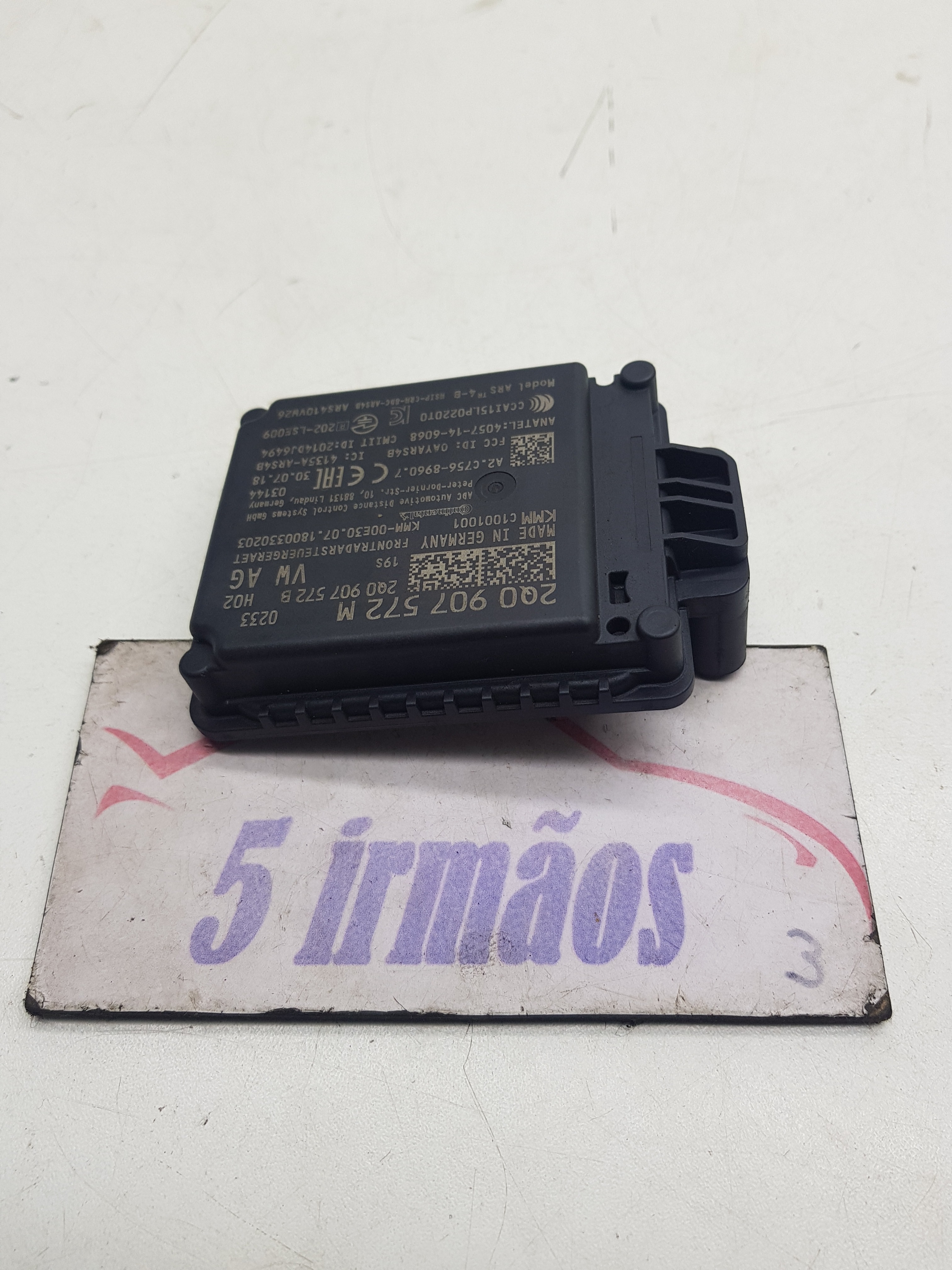 Sensor Distância Vw Tiguan 350 Tsi 2.0 2019 Nº2q0907572m