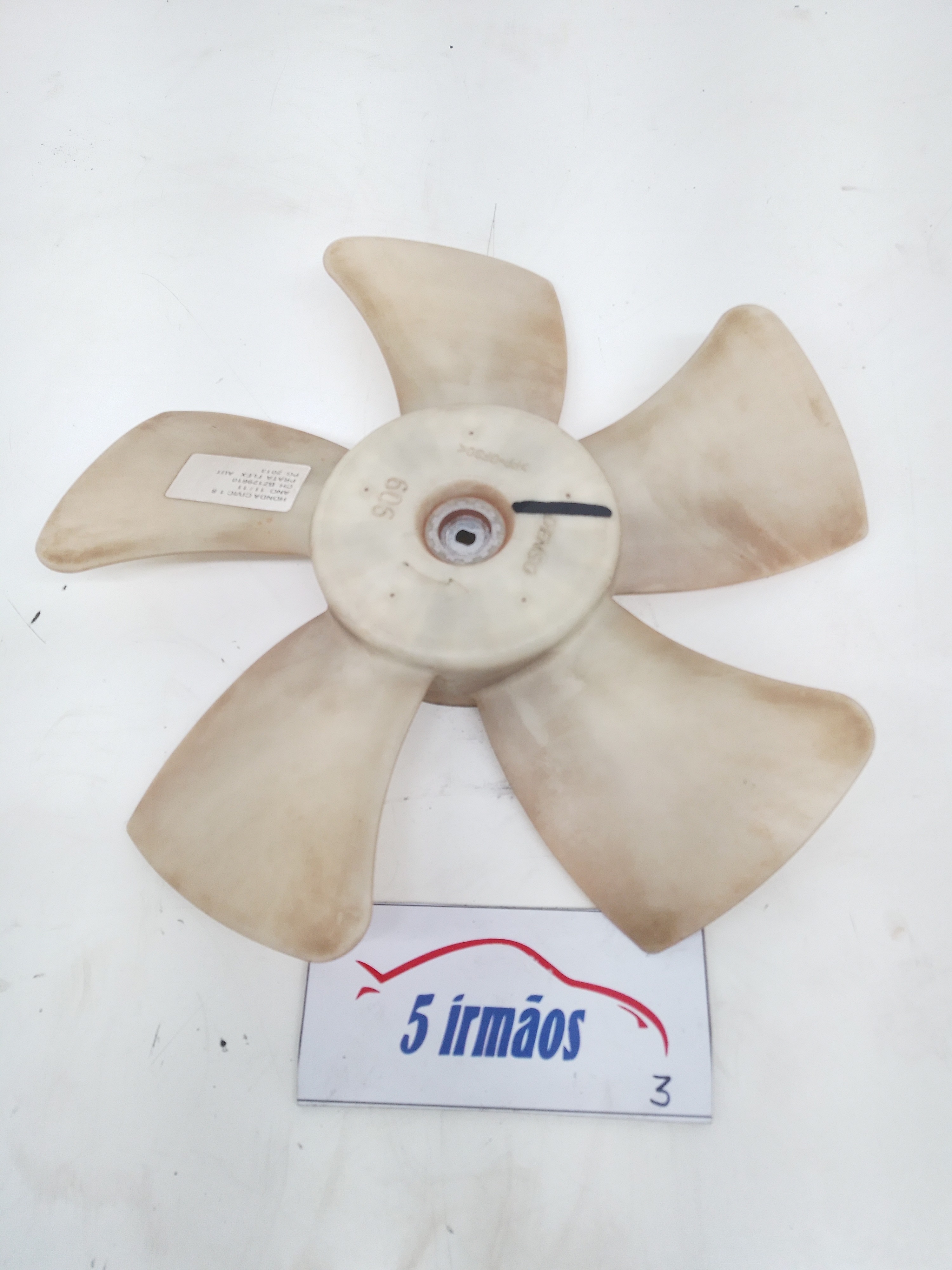 Ventoinha Maior Radiador S/motor Honda Civic 1.8 2011