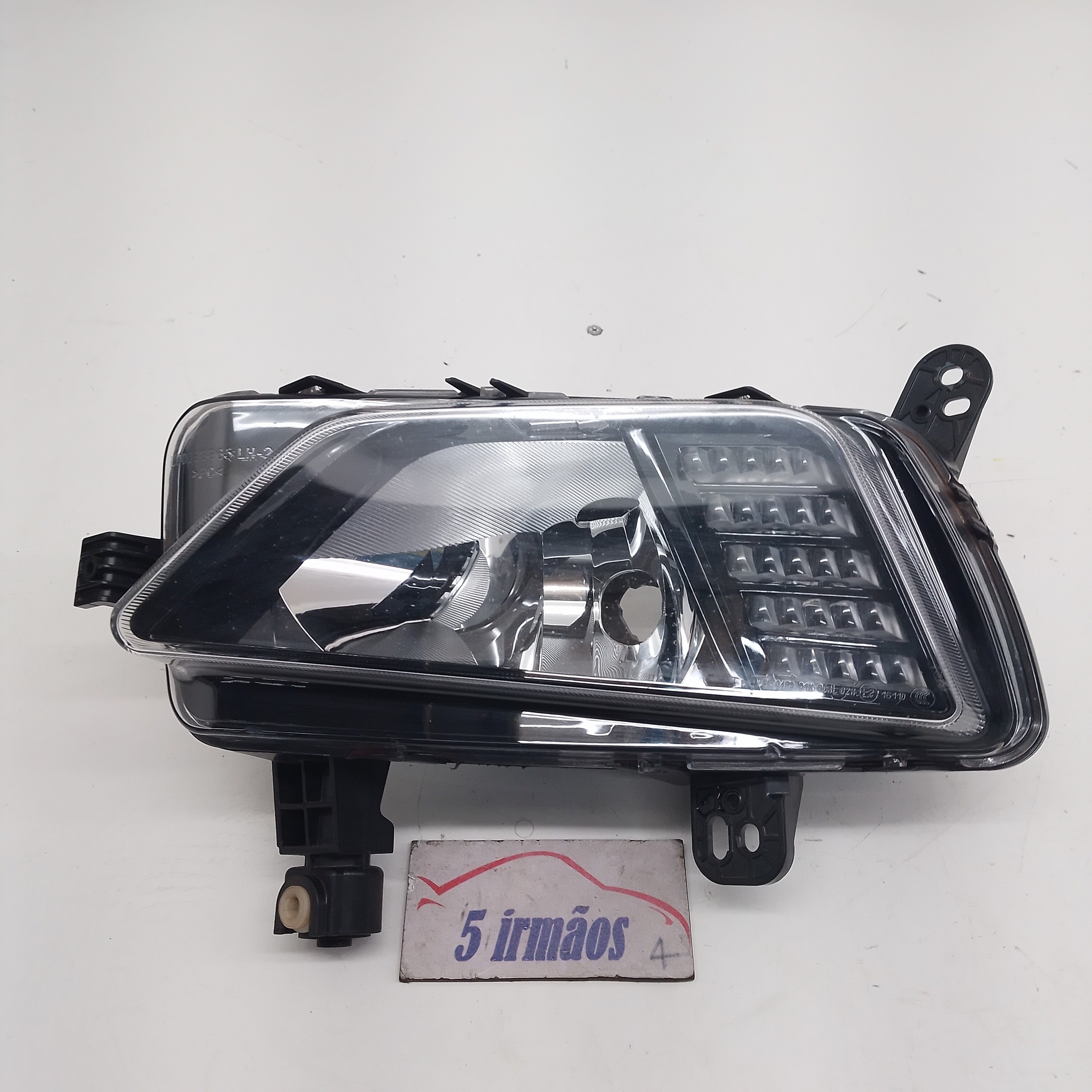 Farol Milha Esquerdo Vw Polo Gts 1.4 Turbo 2020 2021 Transparente