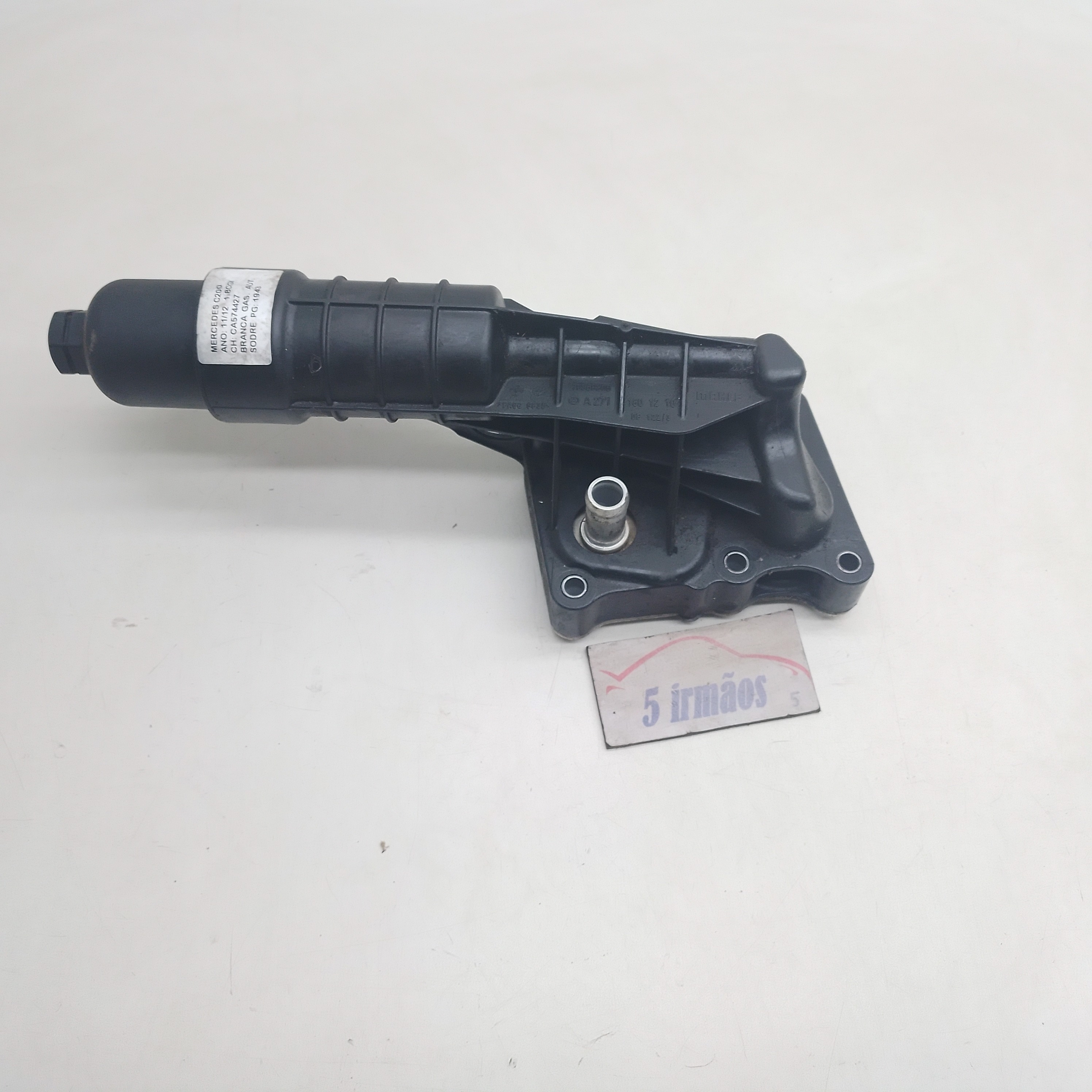 Suporte Filtro Óleo Resfriador Mercedes C200 1.8 2011 2012