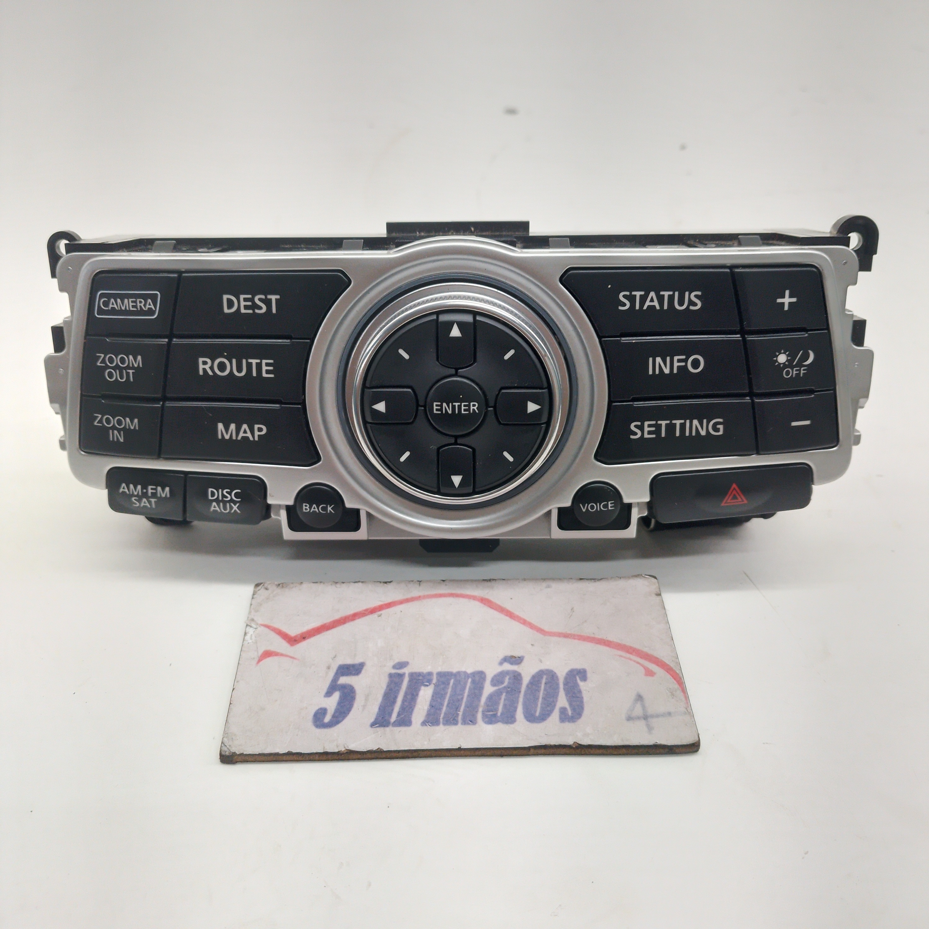 Controle Navegação / Rádio Infiniti Fx35 3.5 V6 Awd 2009