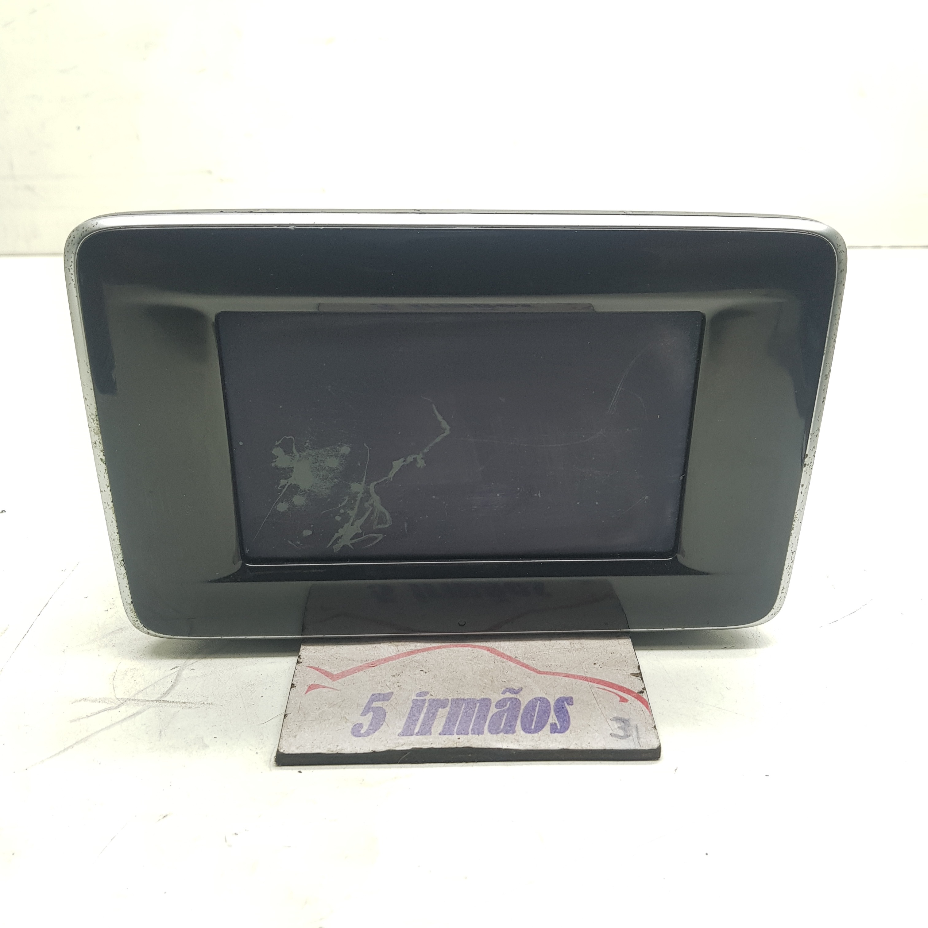 Visor Multimídia Mercedes A200 1.6 Turbo 2014 / 2015  Preto E Prata