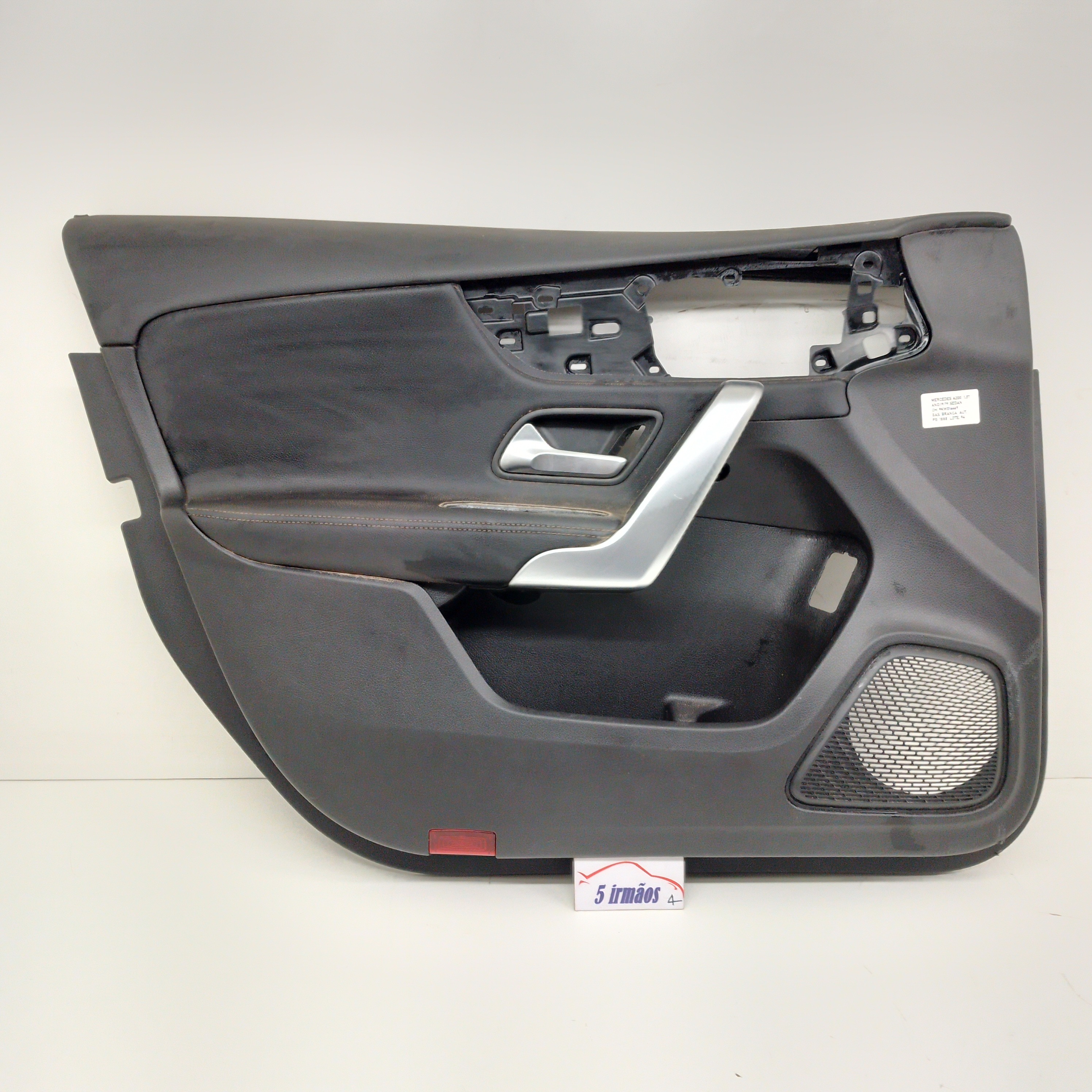 Forro Porta Dianteiro Esquerdo Mercedes A200 1.3 Turbo 2019 Preto