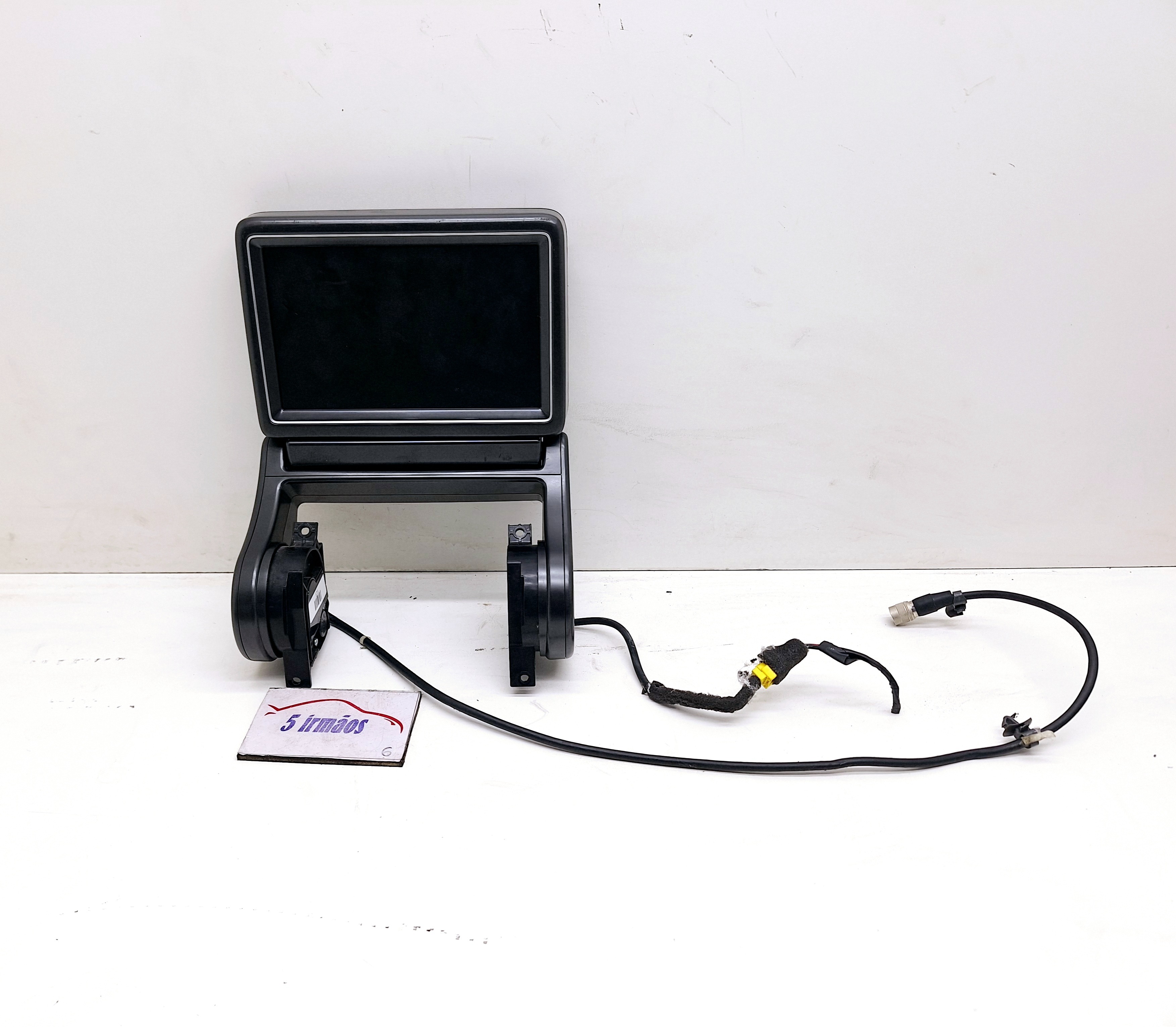 Tela Central Console Traseiro Hyundai Equus 4.6 V8 2012 Preto