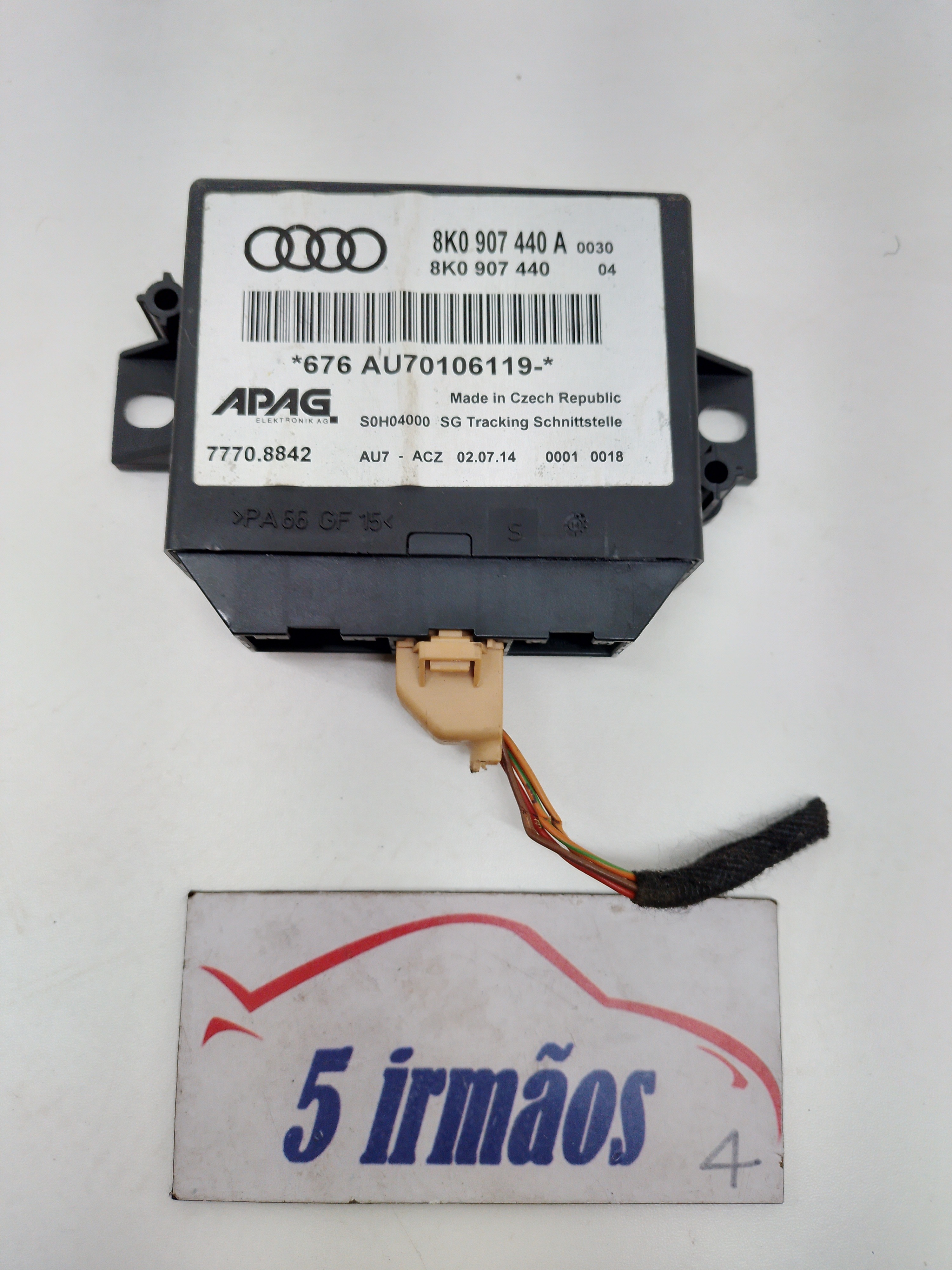 Módulo Interface Audi Q3 Tfsi 2.0 Turbo 2015 N8k0907440a