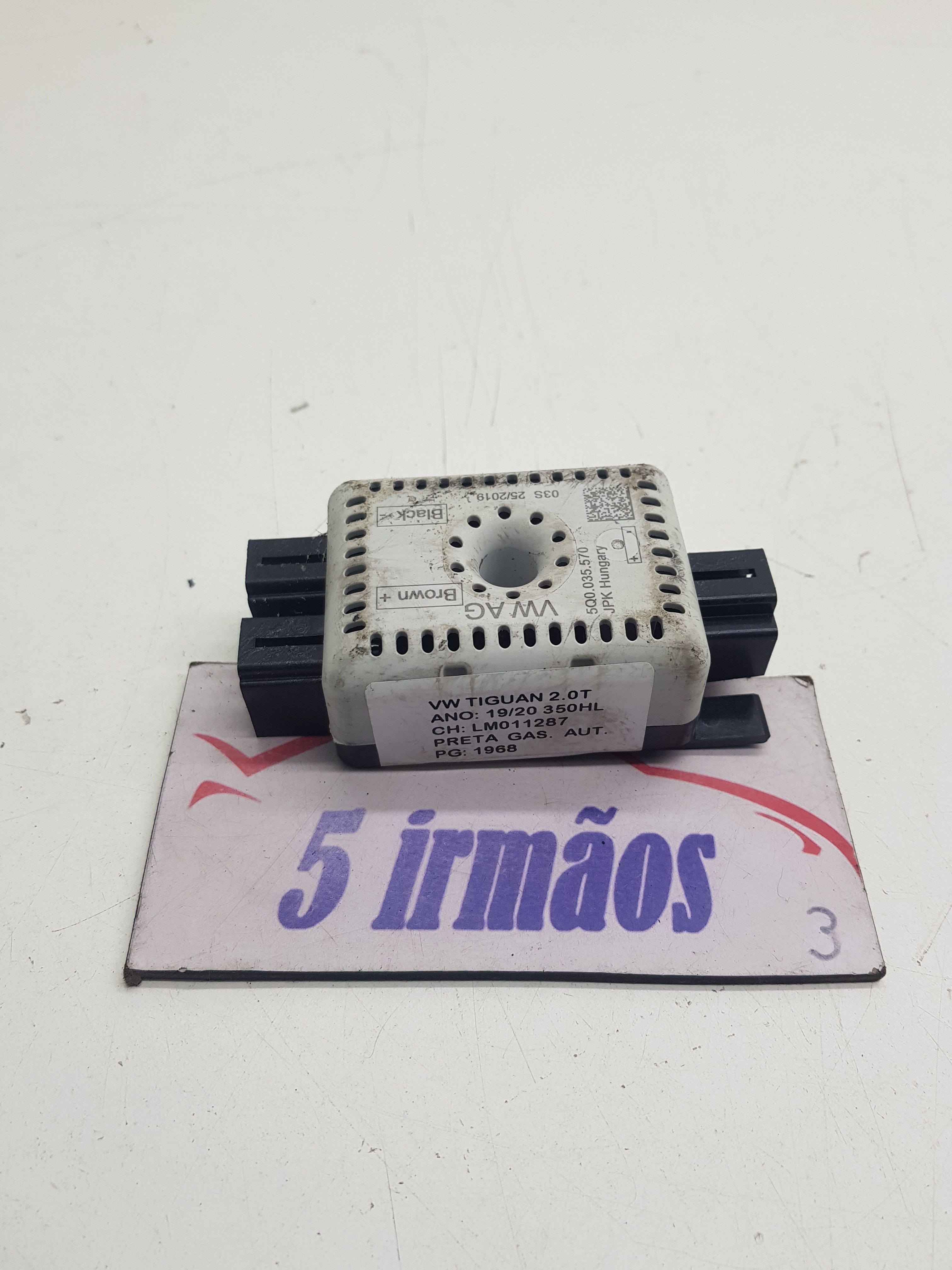 Módulo Amplificador Antena Vw Tiguan 350 2.0 2020 5q0035570