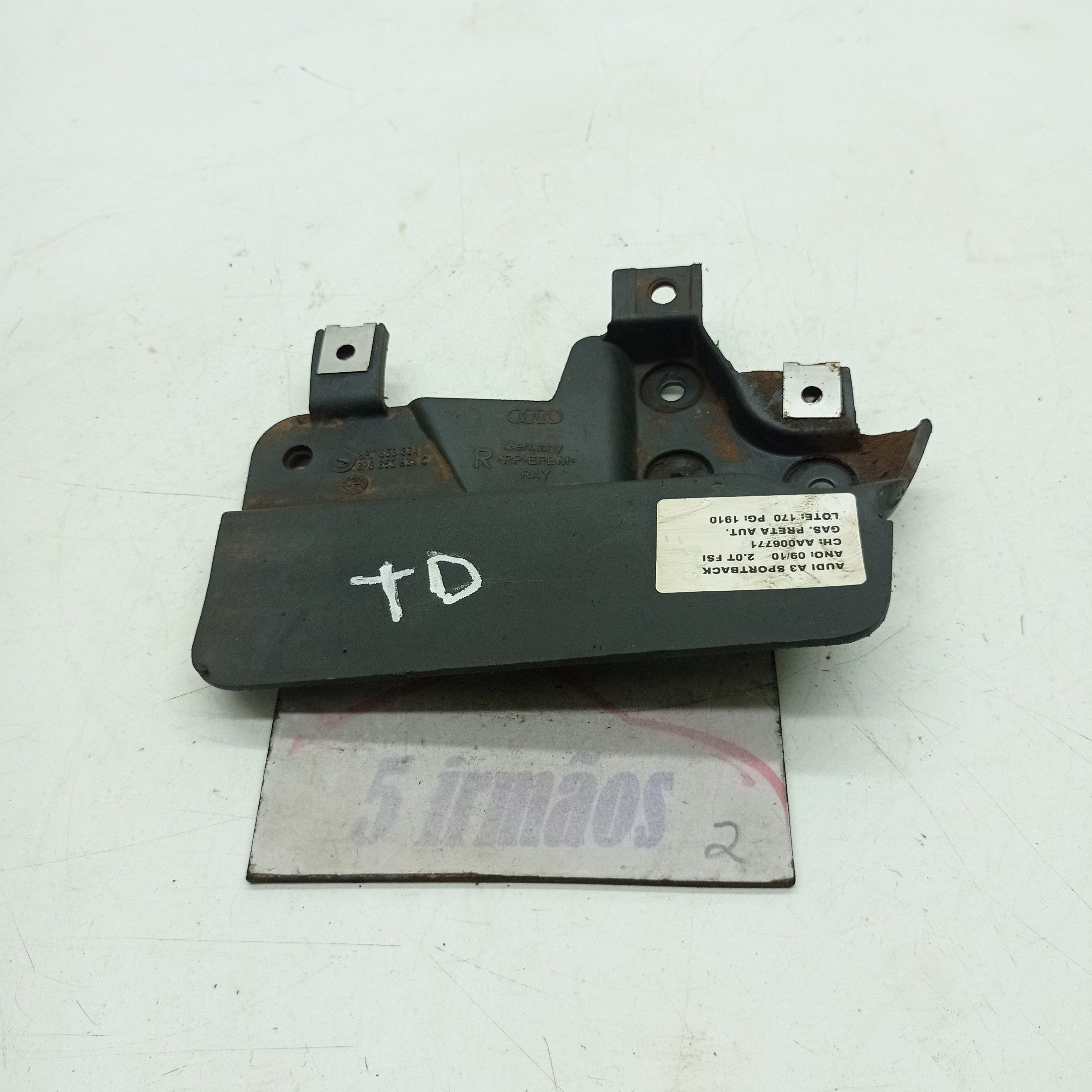 Suporte Parabarro Traseiro Direito A3 Sportback 2.0 2010