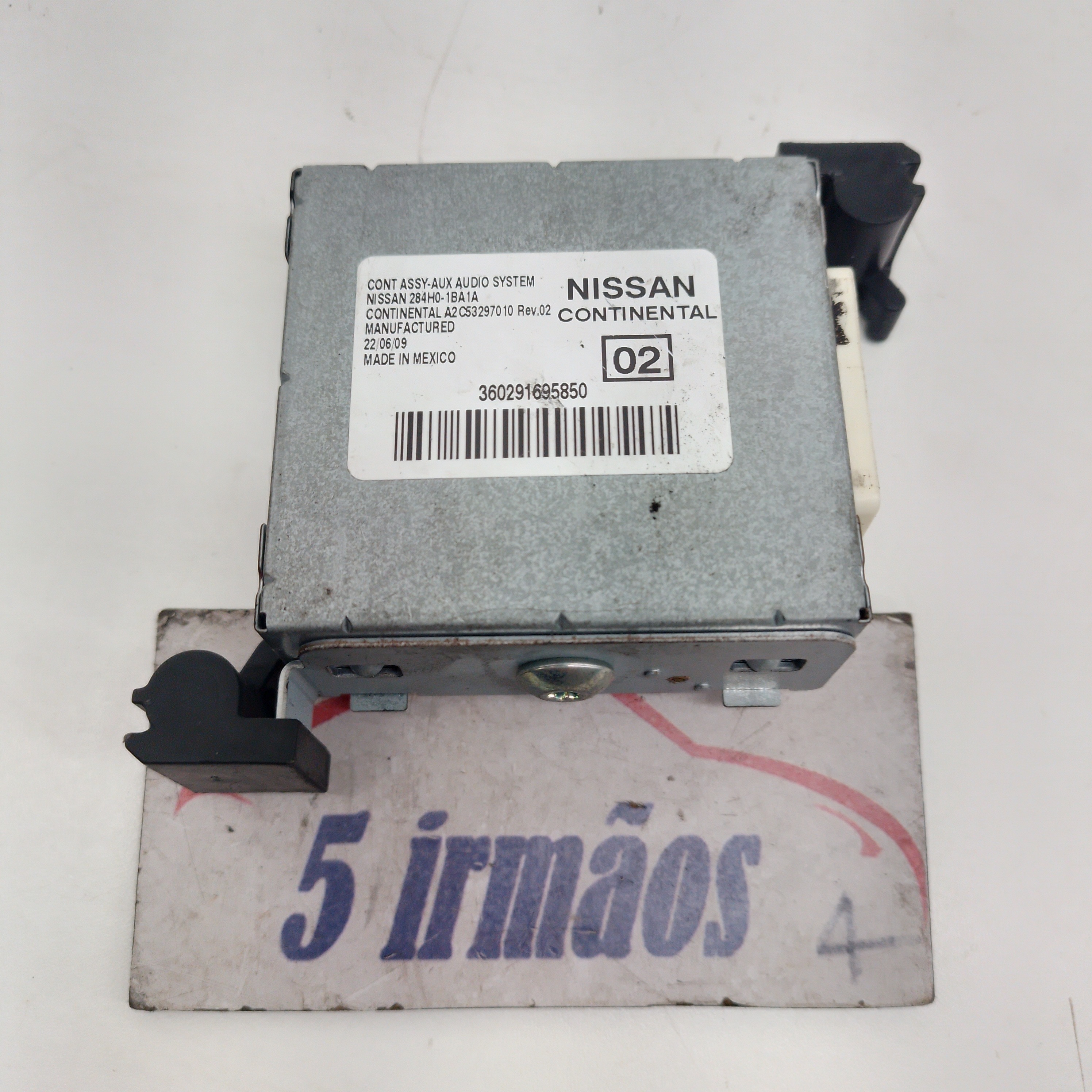 Módulo Auxiliar Áudio Infiniti Fx35 3.5 V6 2009 N284h01ba1a