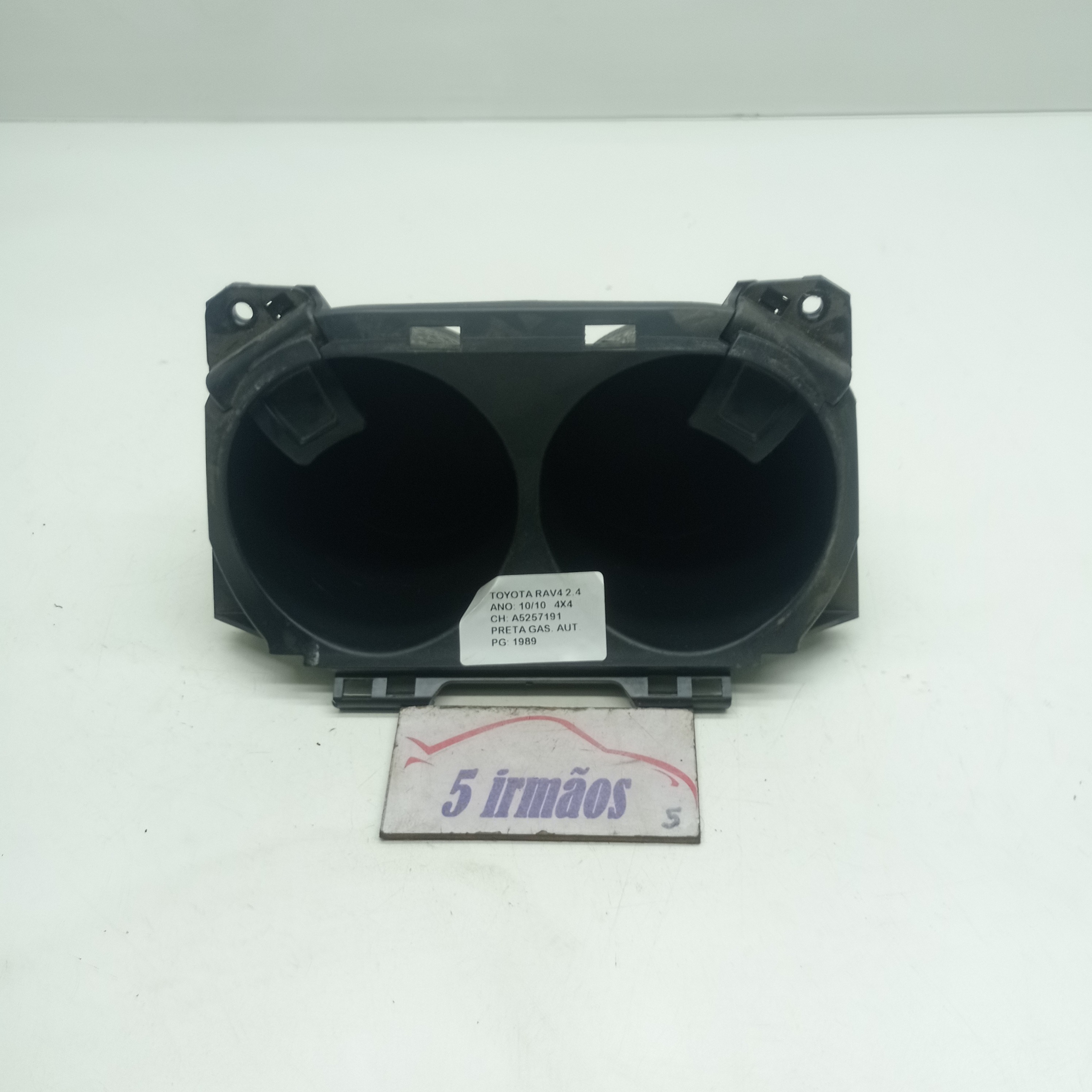 Porta Copos Console Central Toyota Rav4 2.4 2010 5562542020 Preto