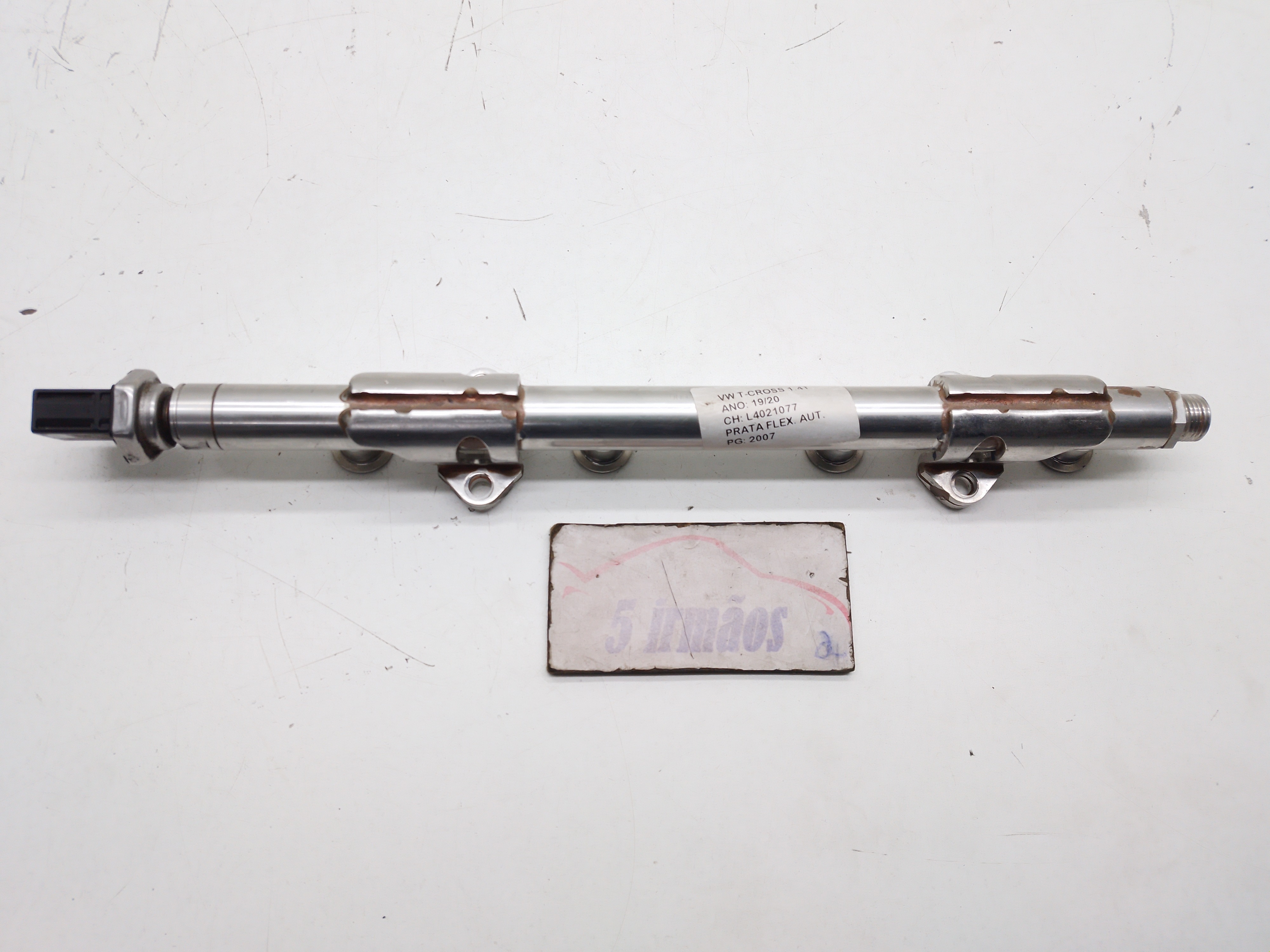 Flauta Injeção C/sensor Vw Tcross 1.4 Tsi 2019 / 2020