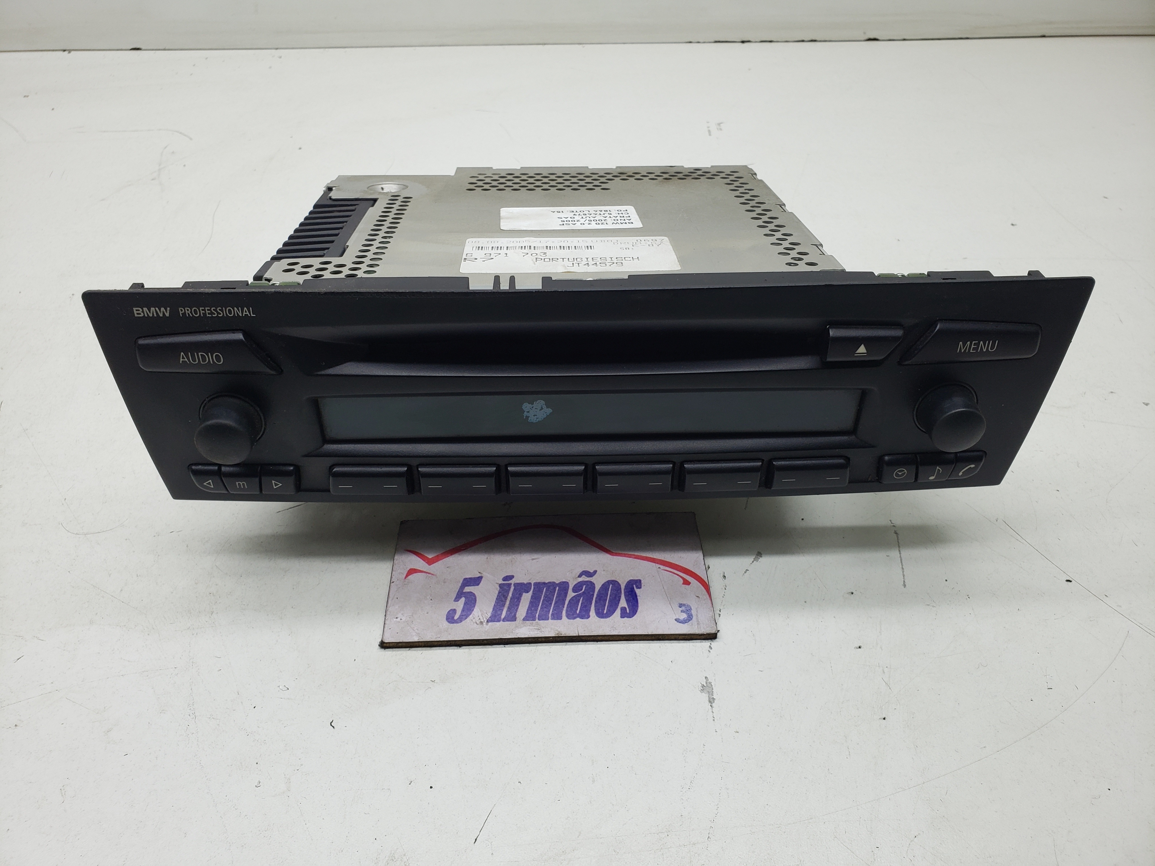 Rádio Cd Player Bmw 120i 2.0 Asp 2005 / 2006 N65126971703