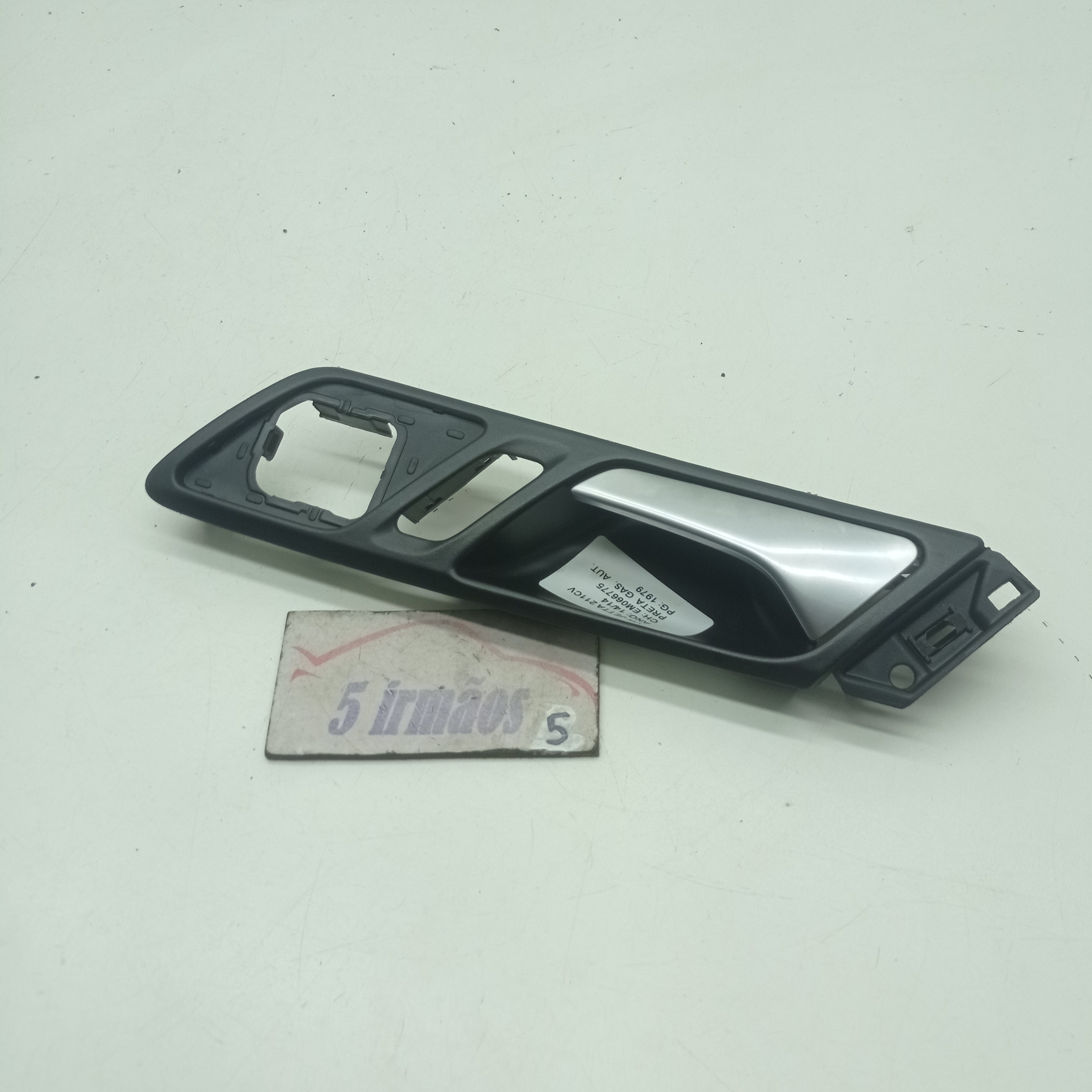 Maçaneta Interna Dianteira Esquerda Vw Jetta 211cv 2014 Preto