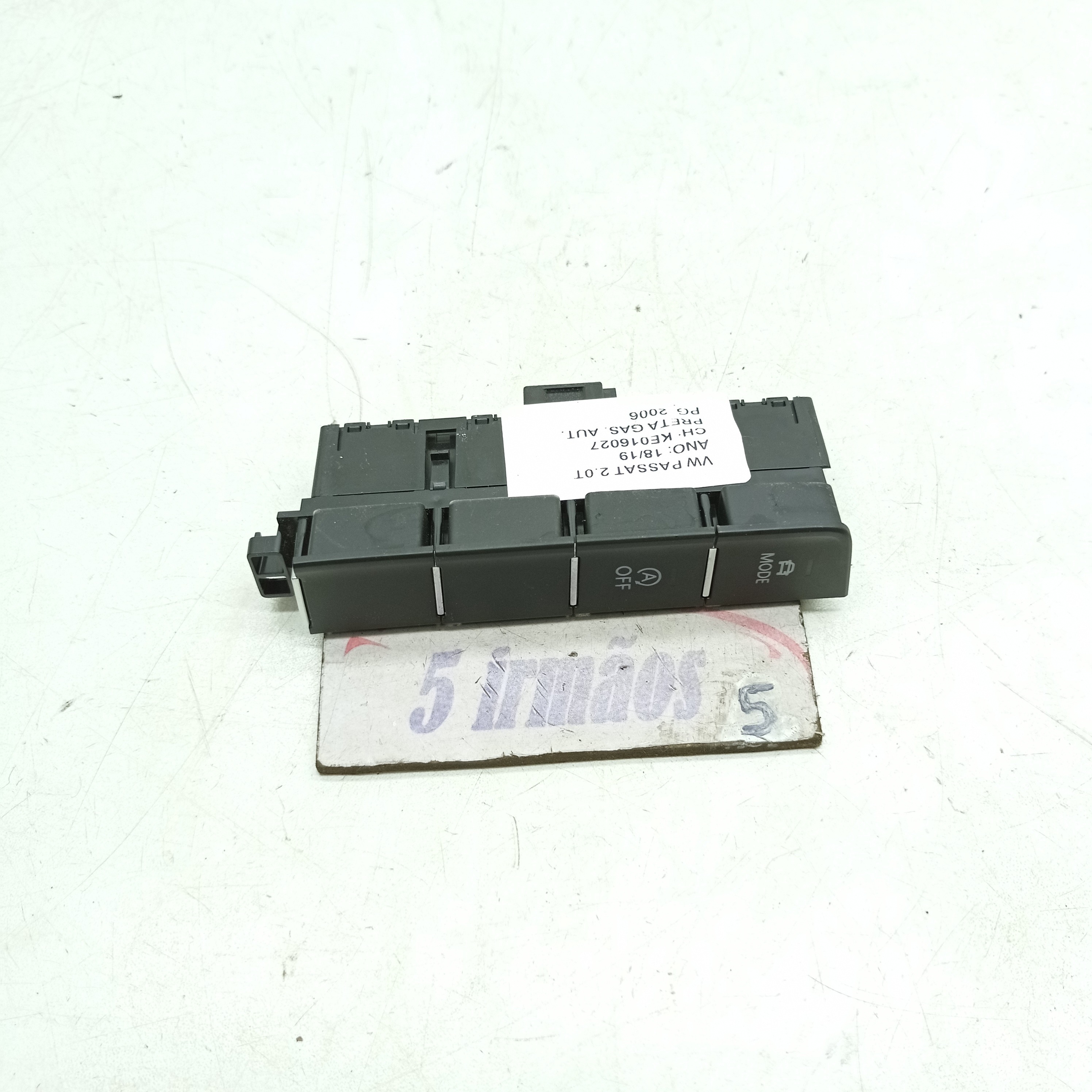 Botão Controle Mode Vw Passat 2.0 2018 2019 Nº3g0927137ab