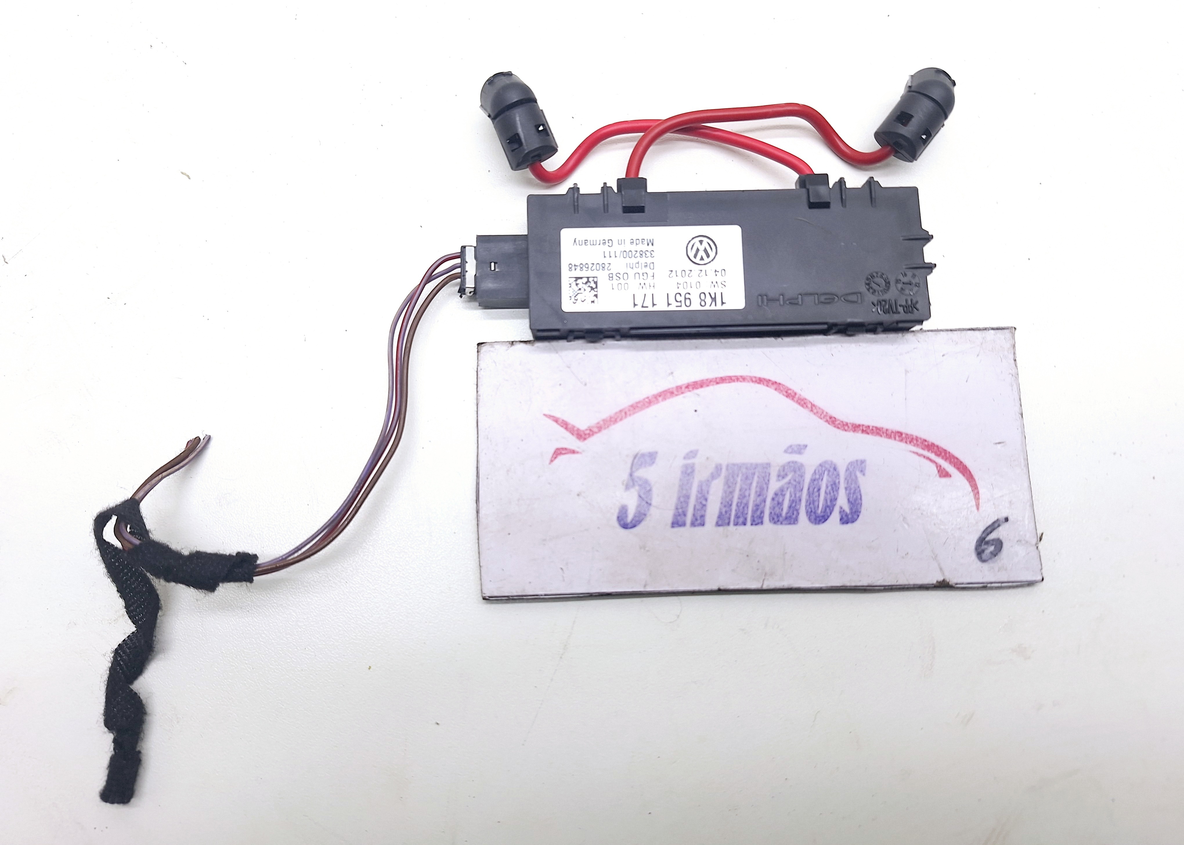 Sensor Ultrassônico Vw Jetta Tsi 2.0 2013 Nº1k8951171