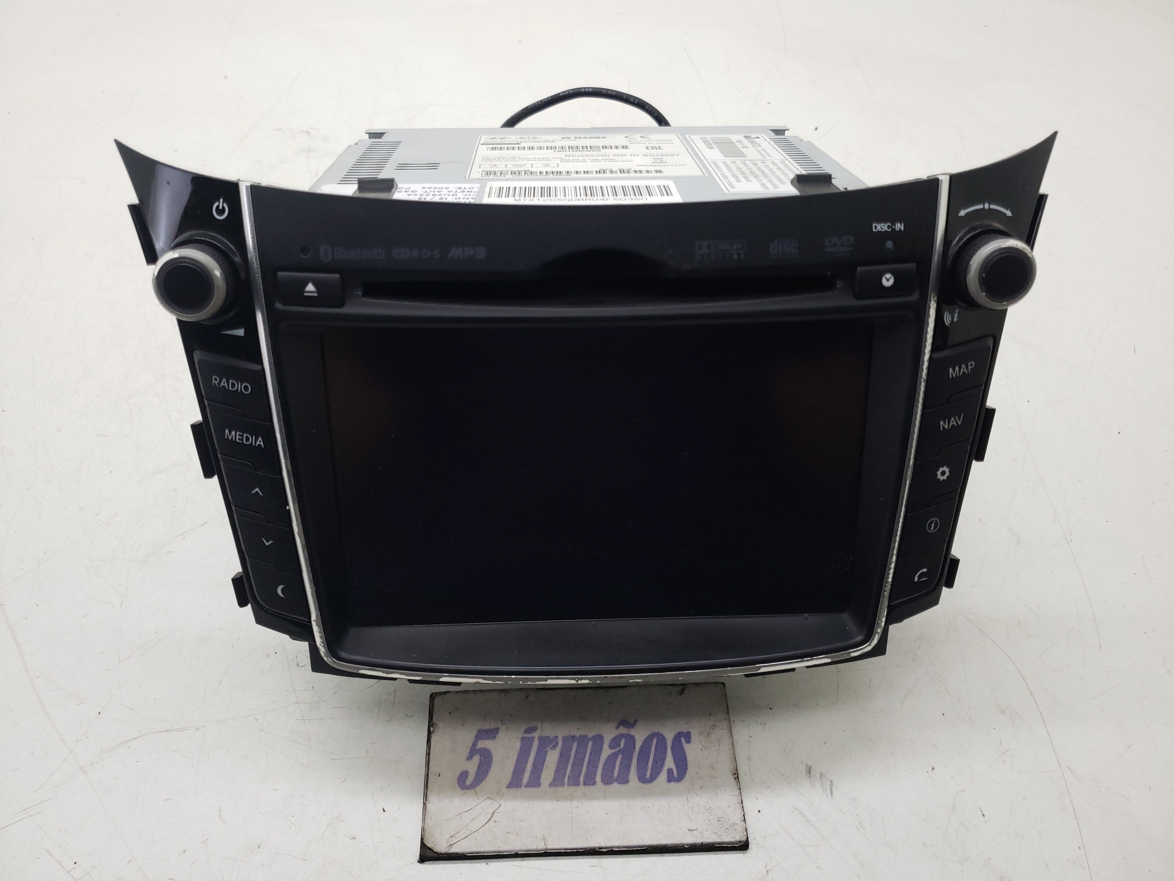 Visor Central Multimídia Hyundai I30 1.8 2015 / 2016