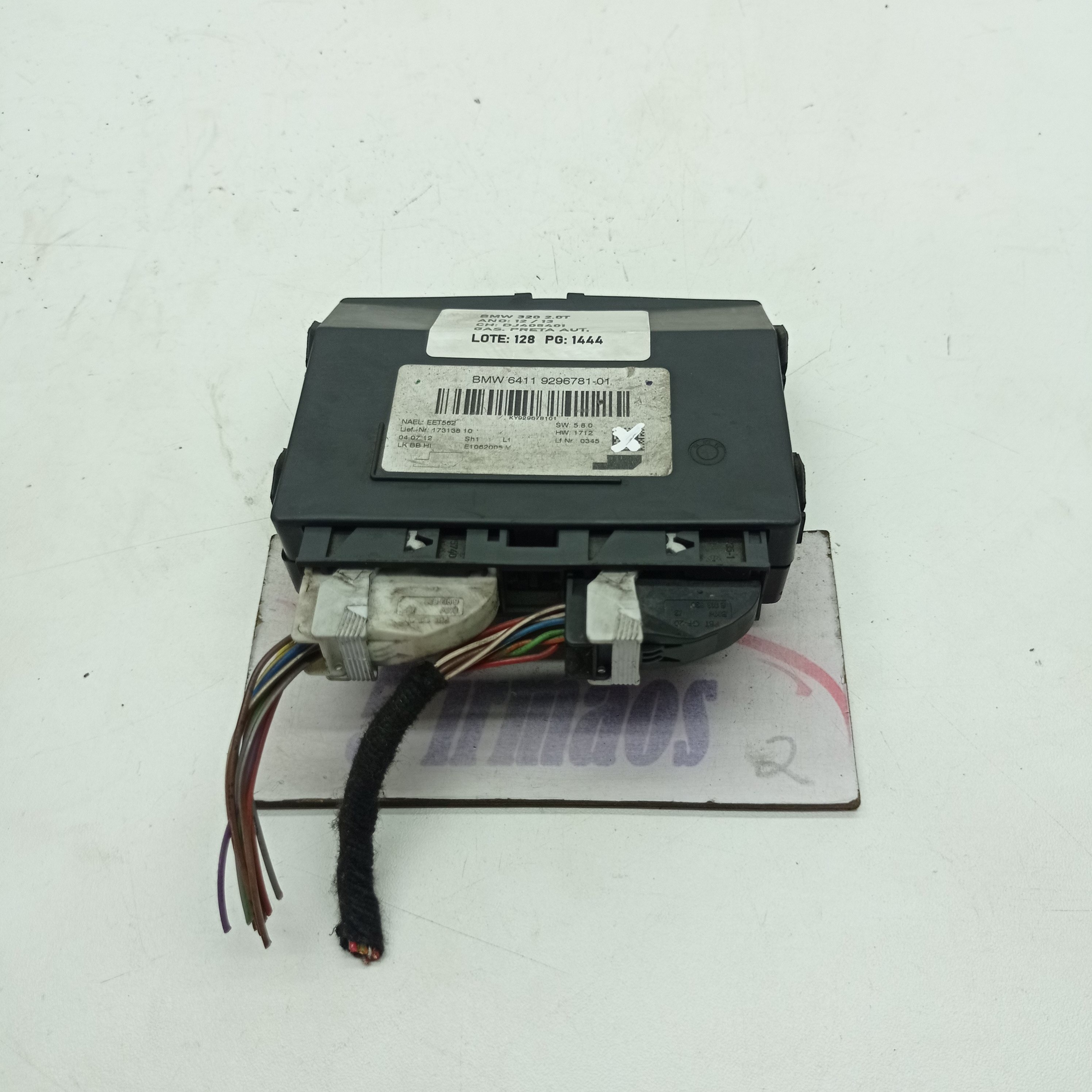 Módulo Ar Condicionado Bmw 320i 2.0 2012 Nº6411929678101