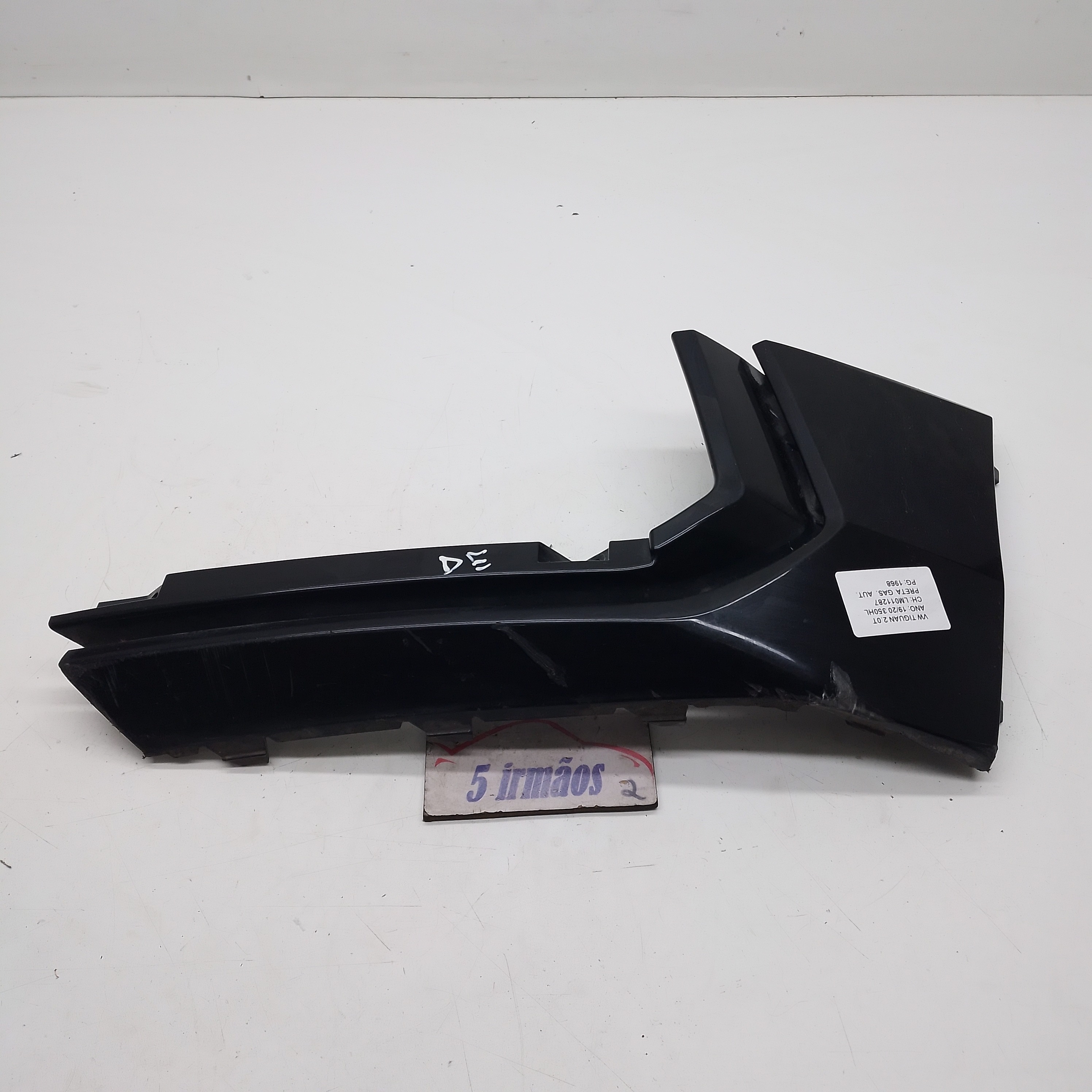 Acabamento Esquerdo Parachoque Dianteiro Vw Tiguan 2.0 2020