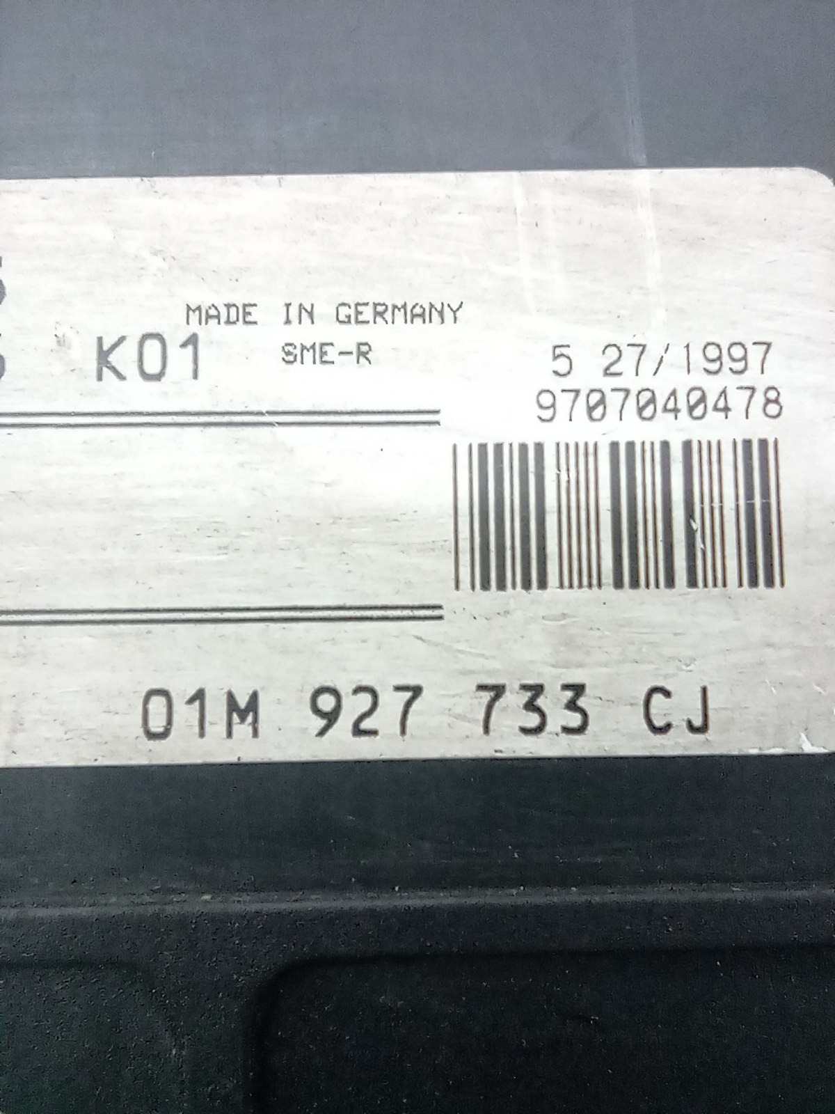Módulo Câmbio Automático Audi A3 Aspirado 1.8 2001 2002