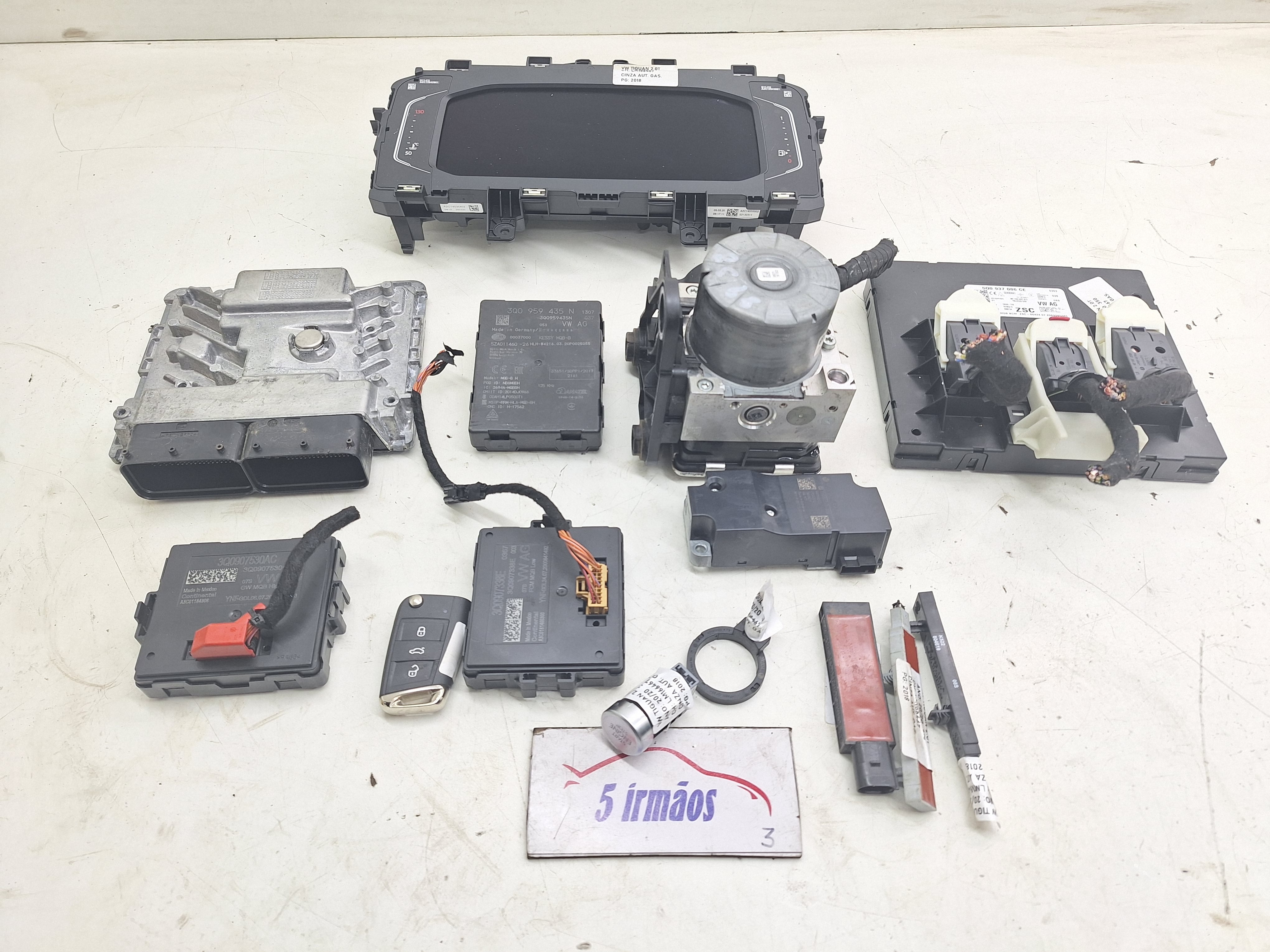 Kit Code Módulo Injeção Vw Tiguan 350 Tsi 2.0 2020 / 2020