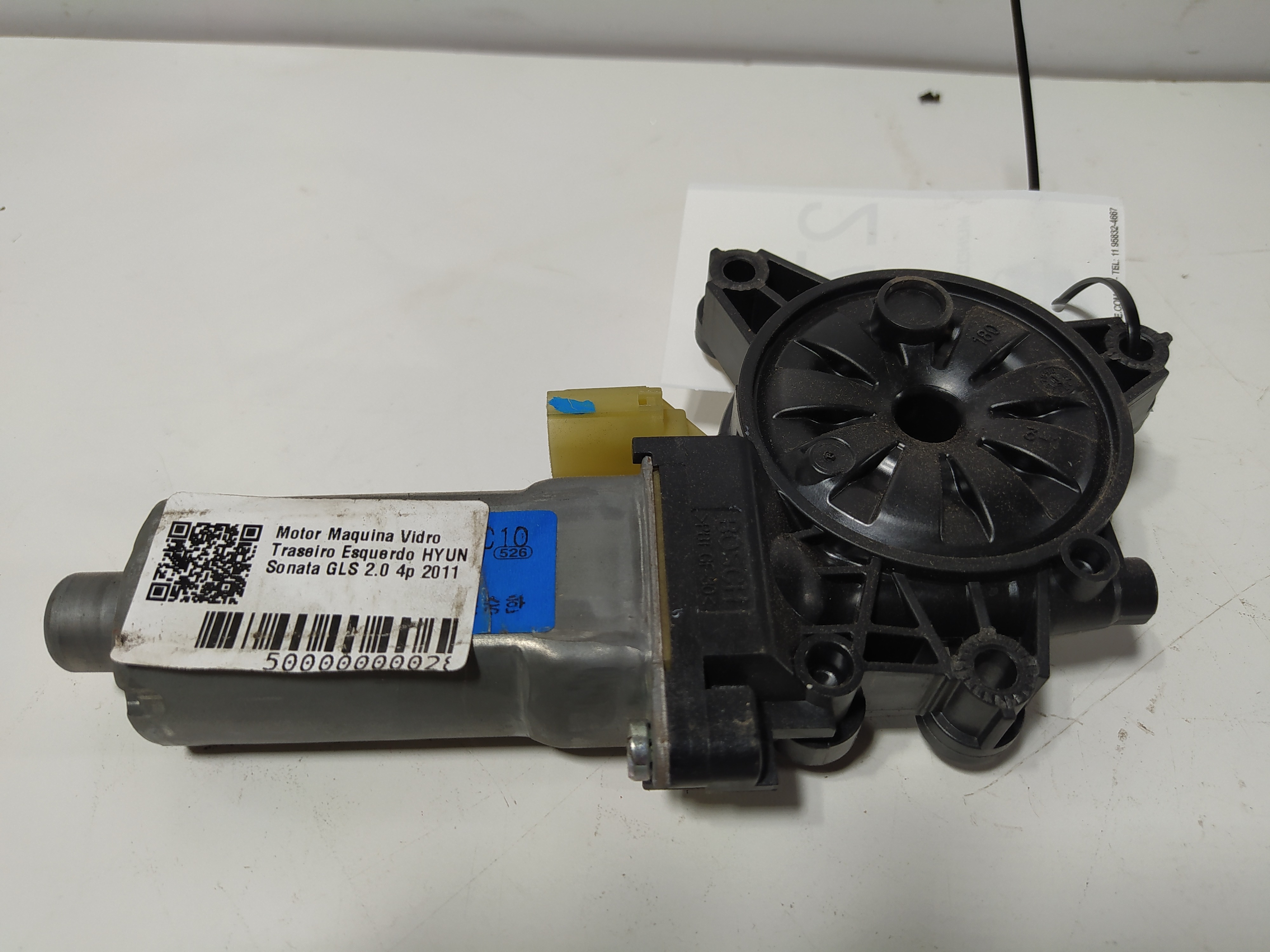 Motor Máquina Vidro Traseiro Esquerdo Hyundai Sonata 2011