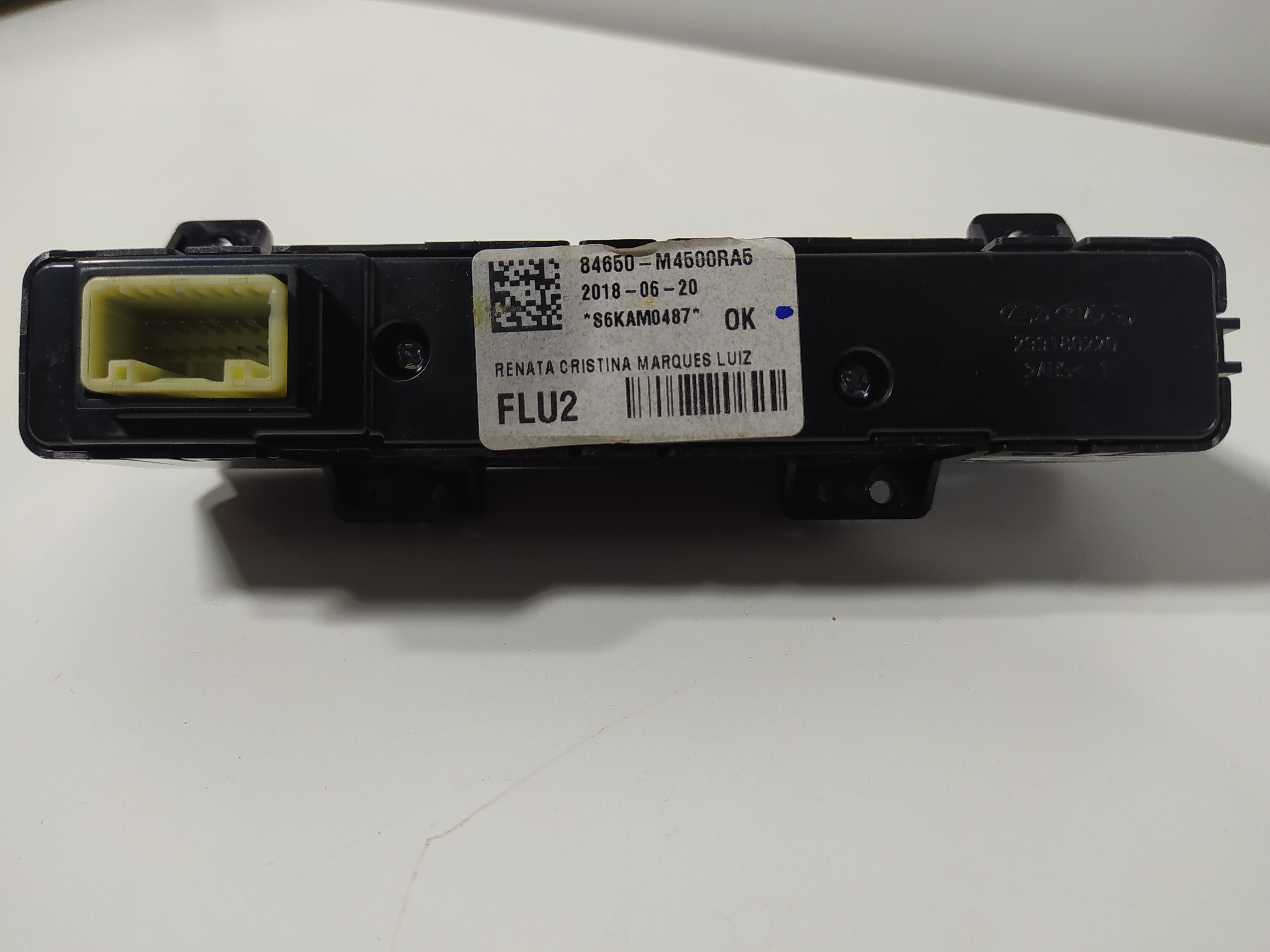 Botão Comando Start Stop Hyundai Creta 299180220