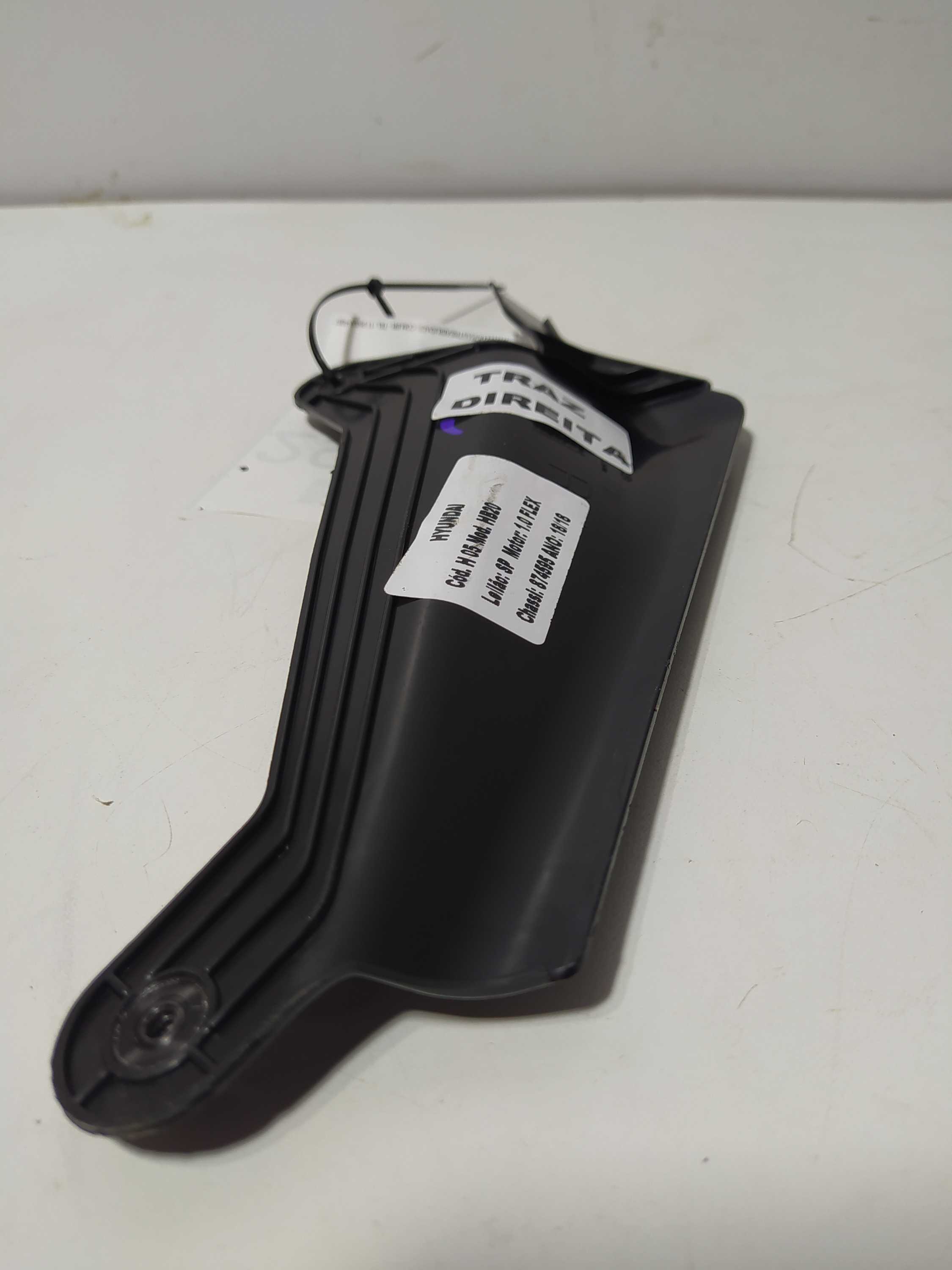 Moldura Traseira Direita Hb20 2018 Original Preto