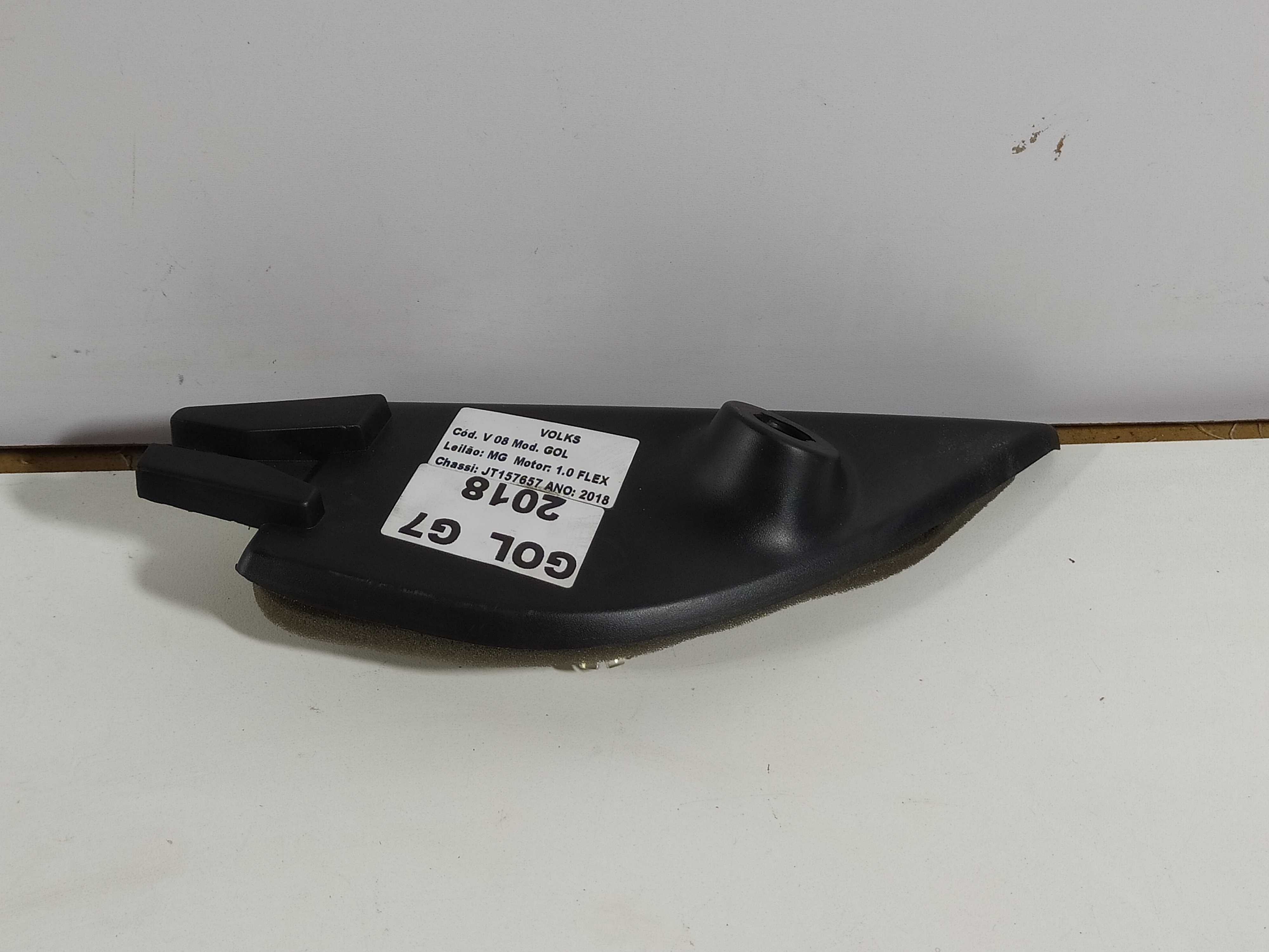 Acabamento Interno Retrovisor Esquerdo Volkswagen Gol 503950 Preto 1