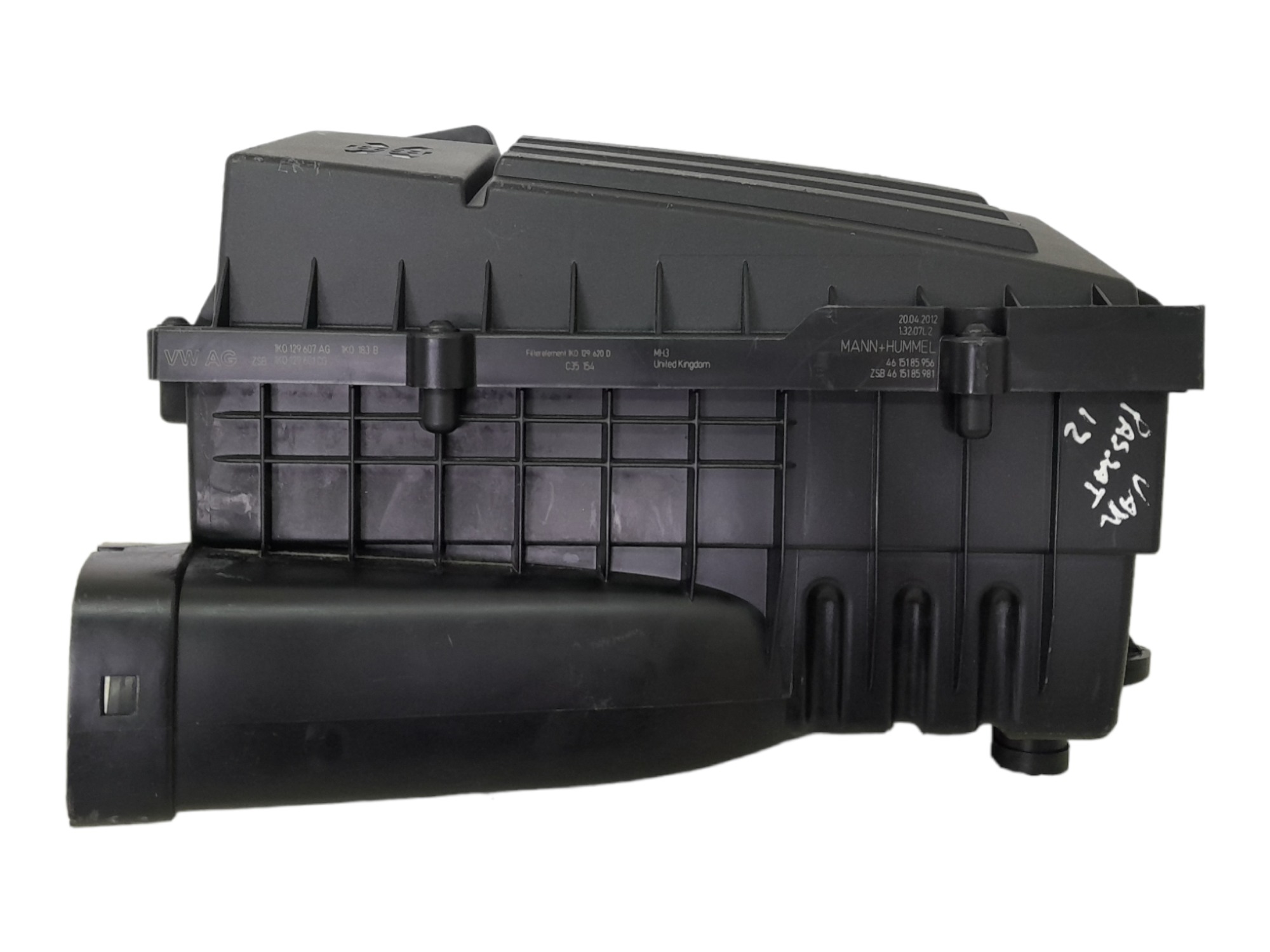 Caixa Filtro De Ar Volkswagen Passat Variant Tsi 2.0 2012 5