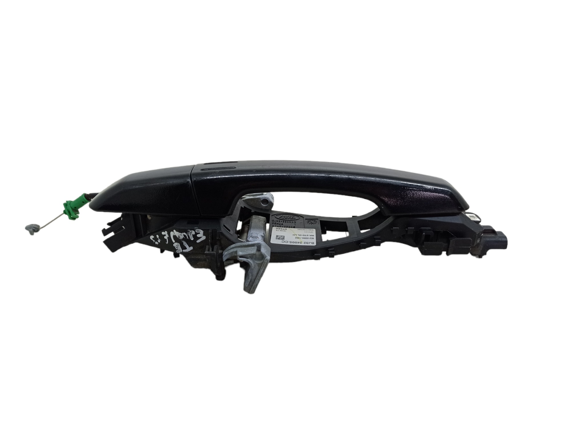 Maçaneta Externa Porta Tras Esquerda Land Rover Evoque 2013 Preto Traseira 3