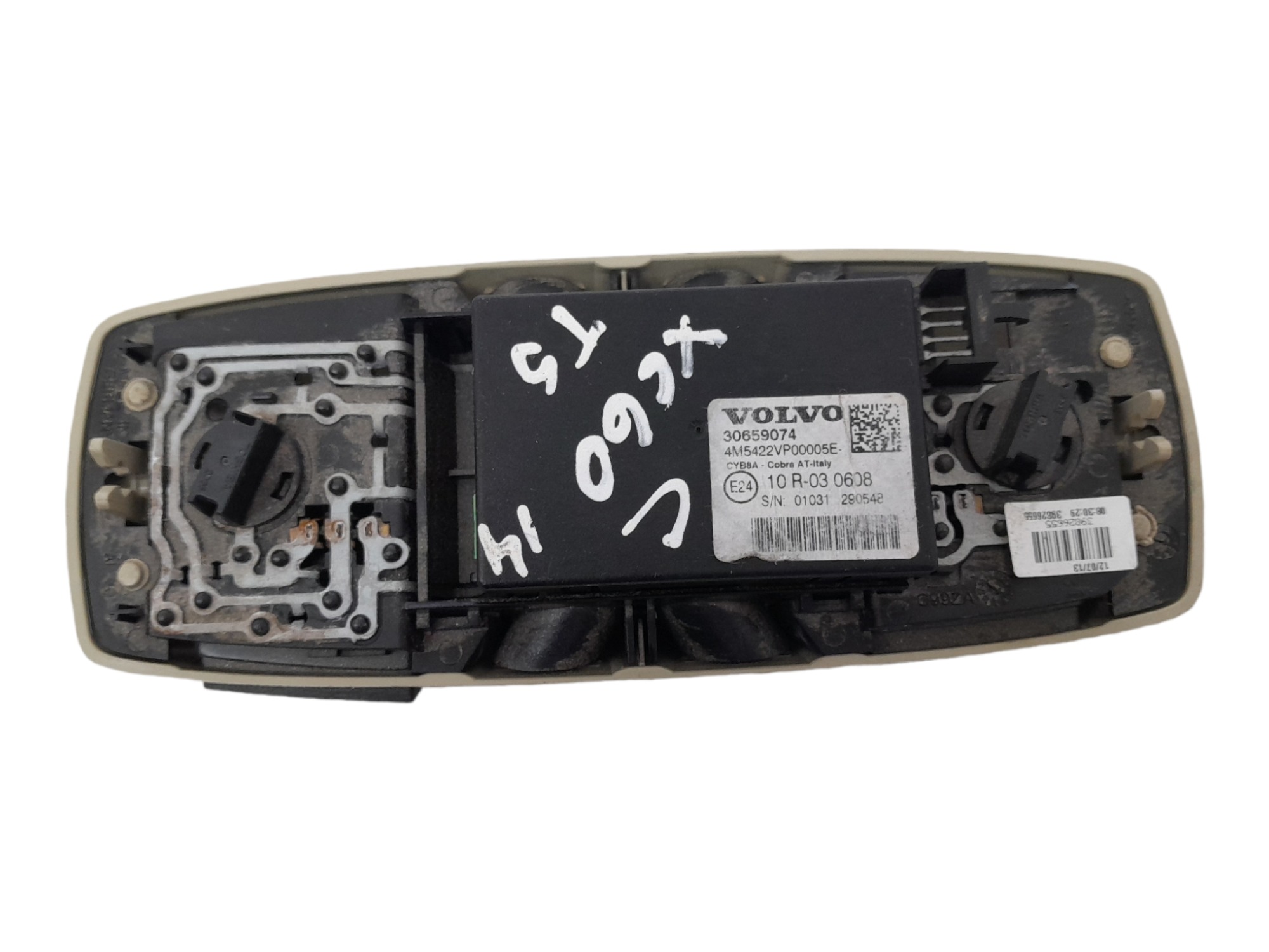 Luz Teto Cortesia Volvo Xc60 T5 2014 6