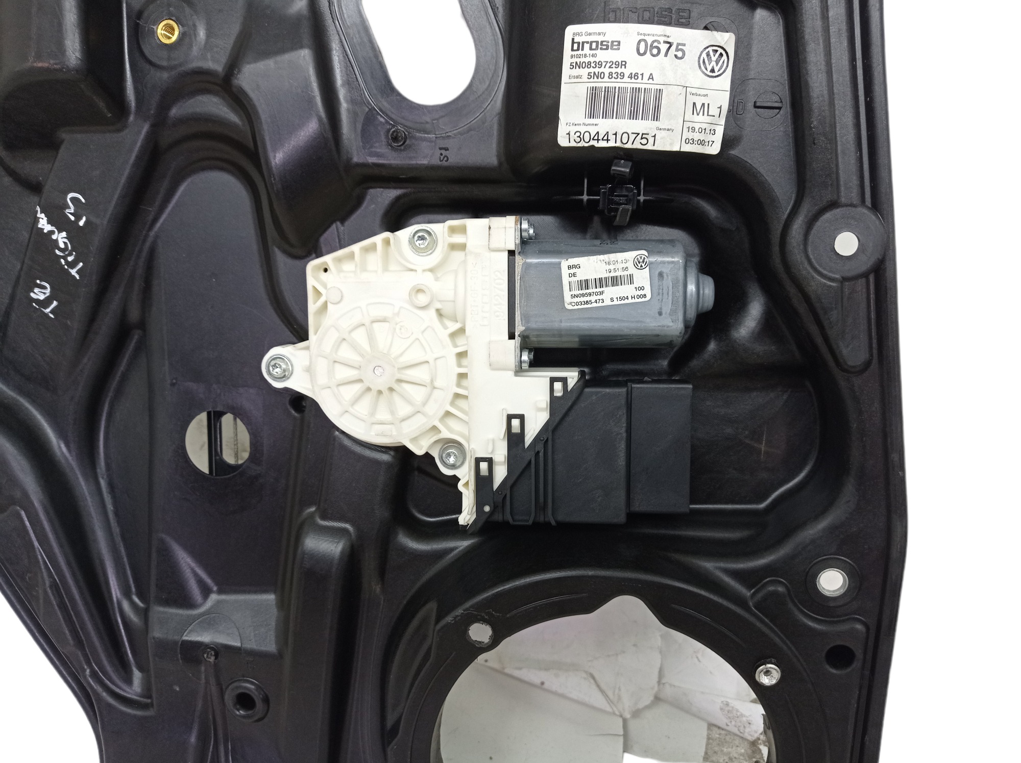 Maquina Vidro Traseira Esquerda Volkswagen Tiguan 2013 3