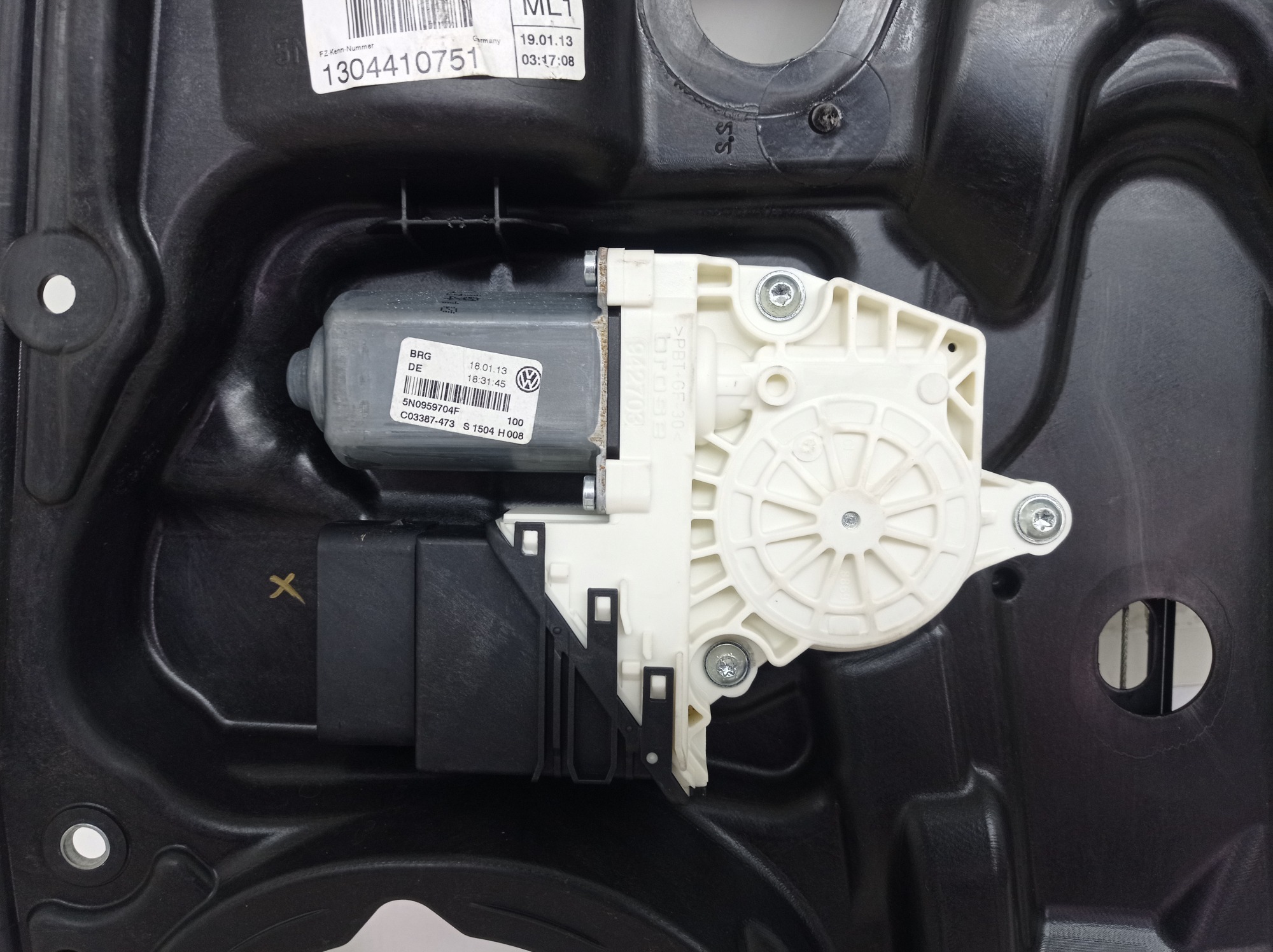 Maquina Vidro Traseira Direita Volkswagen Tiguan 2013 3