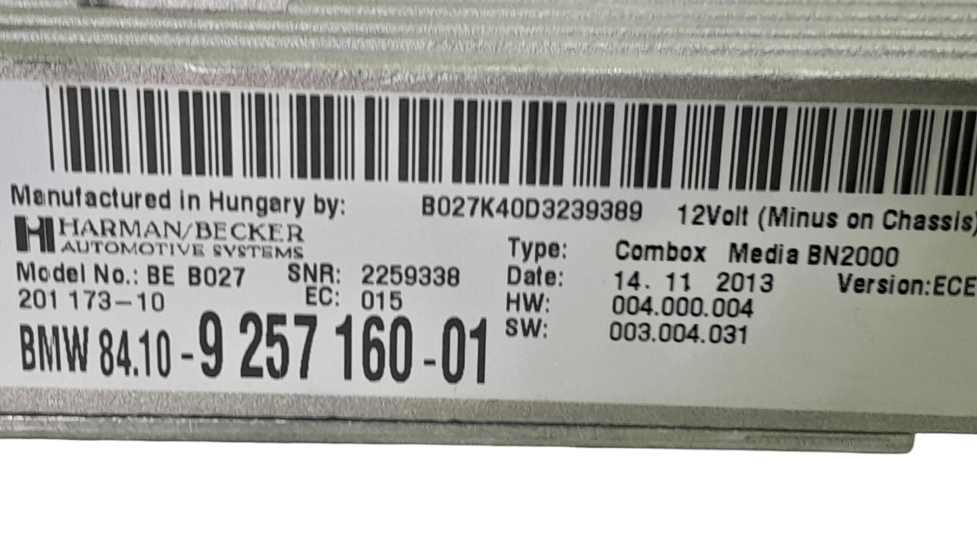 Modulo Bluetooth Bmw X1 Sdrive20i 2.0 16v Gas Aut 2014 9