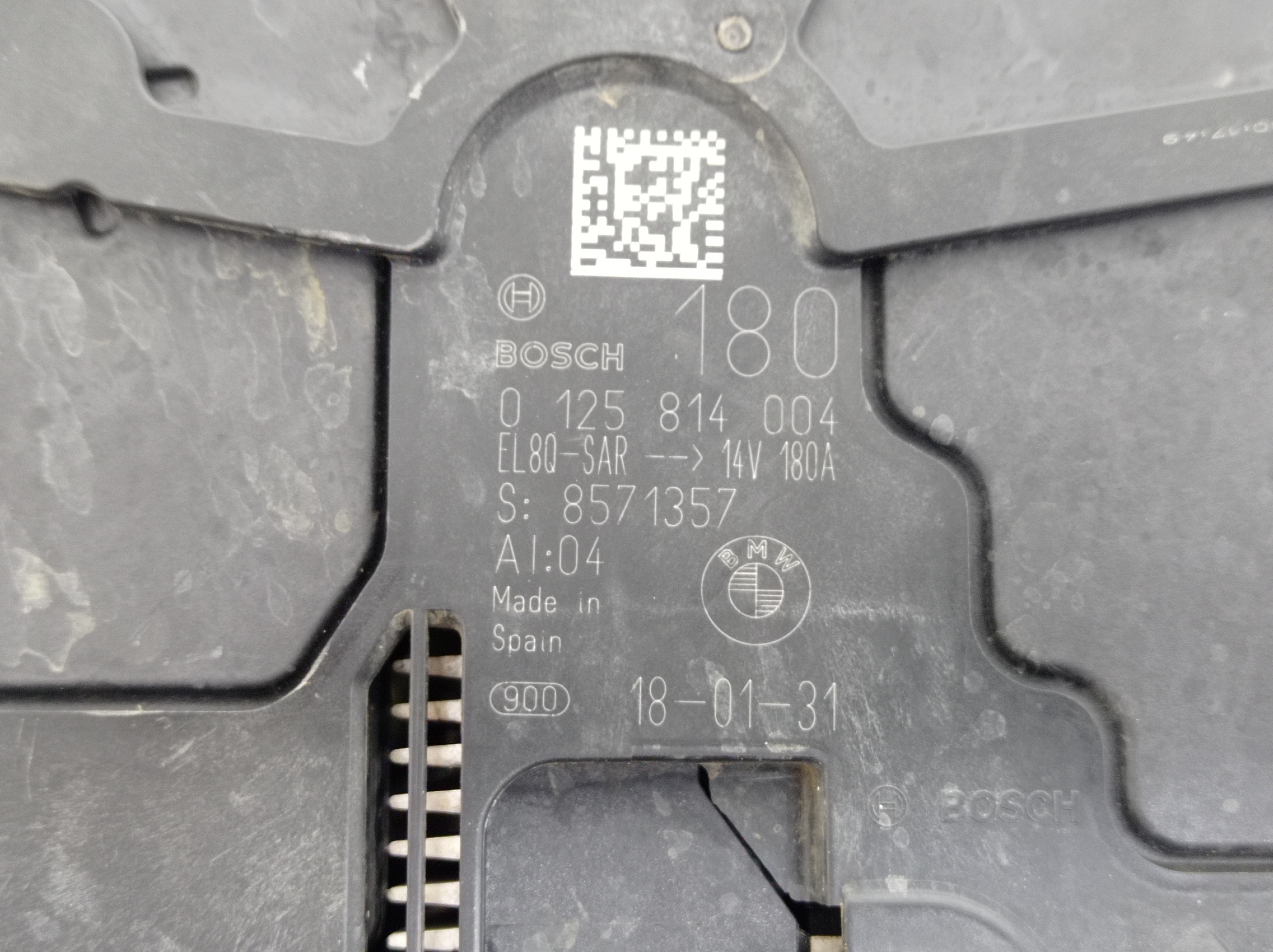 Alternador Bmw X3 Xdrive 30i 2.0 16v Turbo Gasolina 2018 8