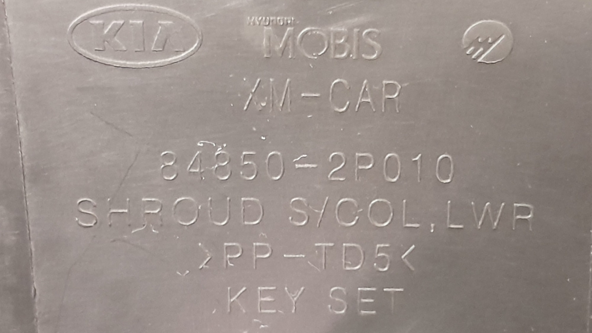 Acabamento Coluna Direçao Kia Sorento 2.4 16v Gas Aut 2011 7