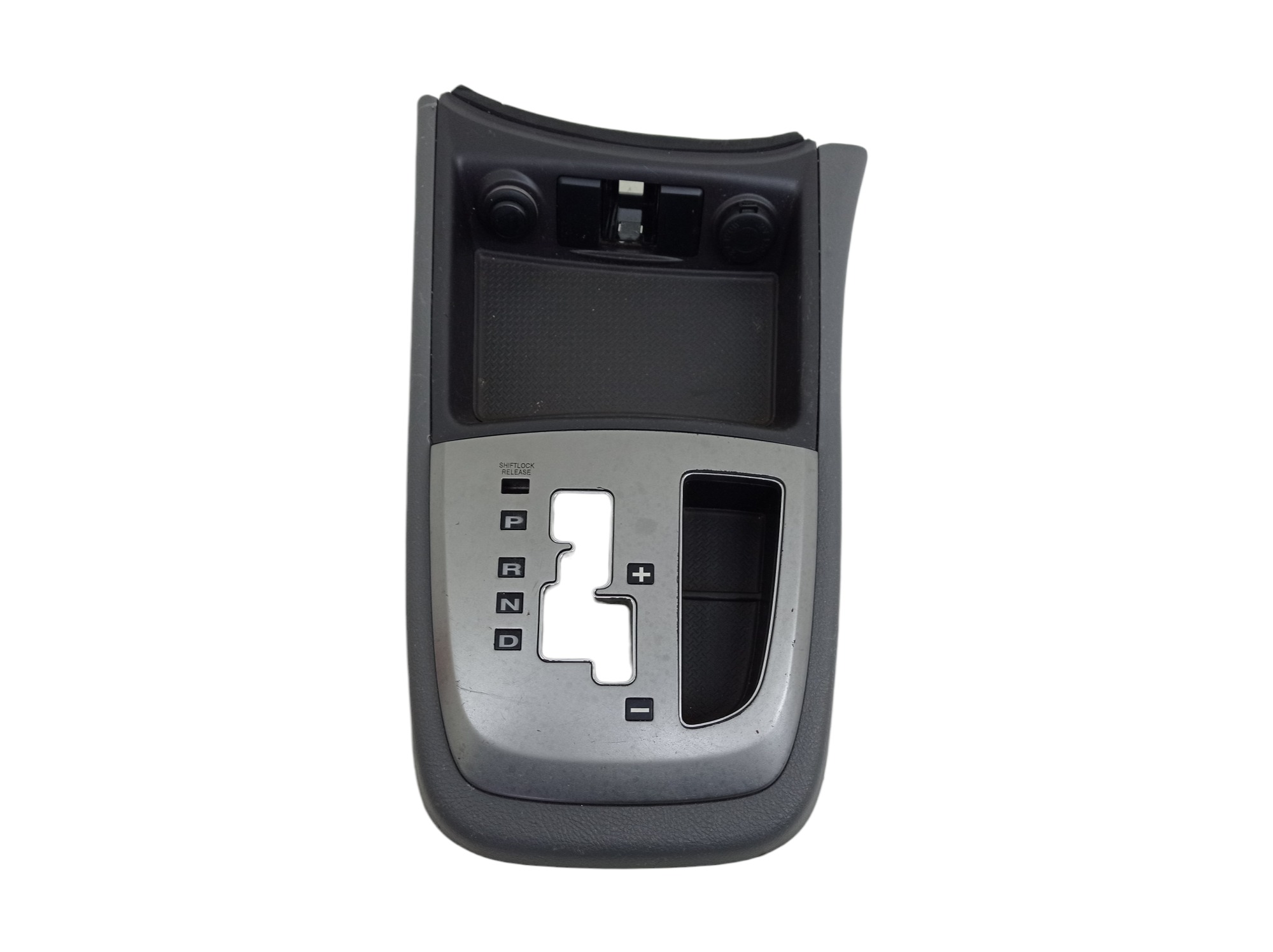 Moldura Trambulador Automatico Hyundai Santa Fe 2011 Cinza 1