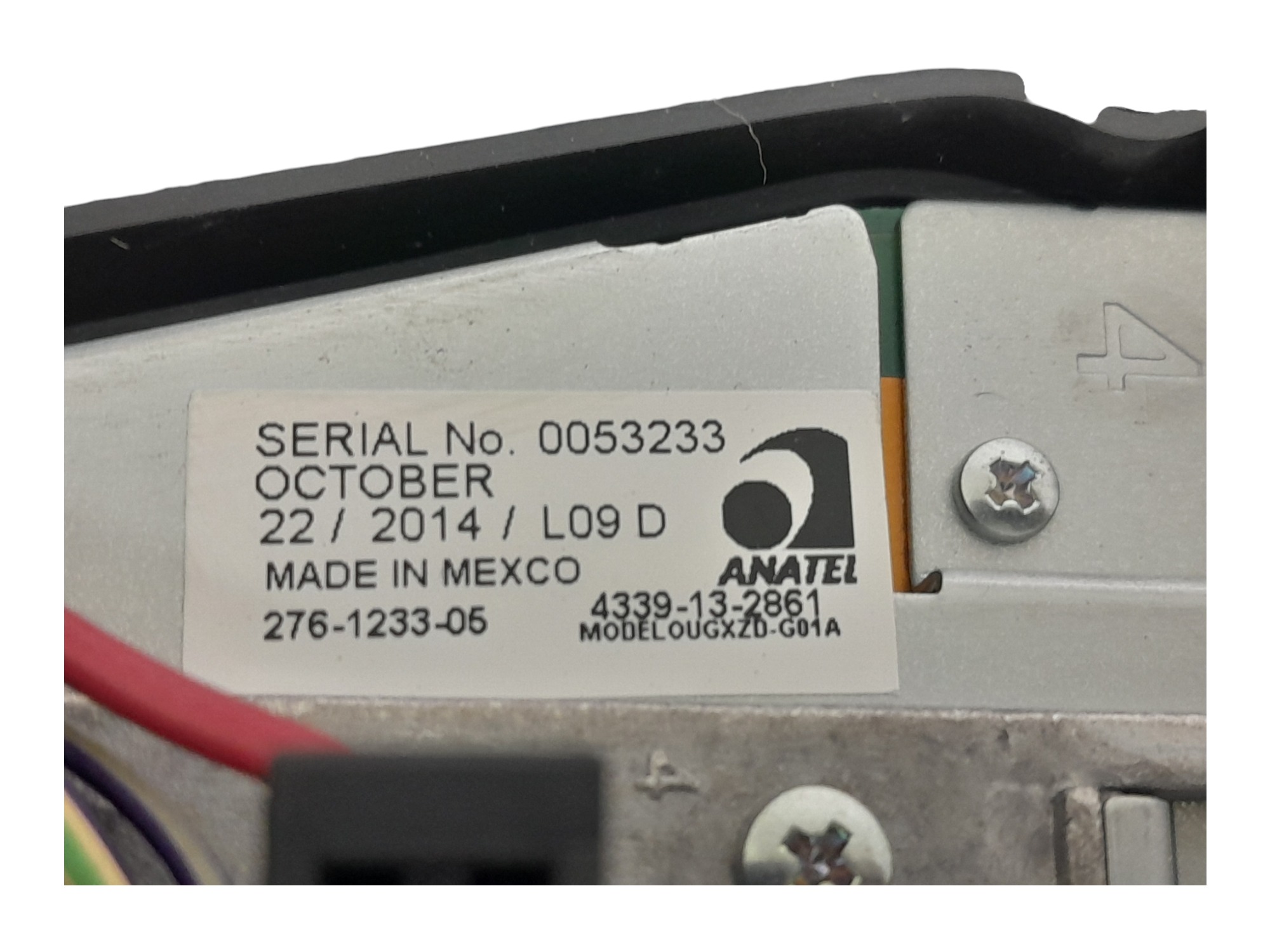 Moldura Som Original Ford Ka 2015 6