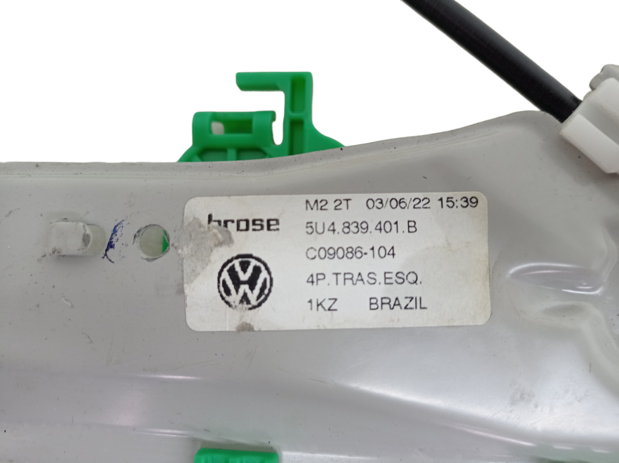 Maquina Vidro Traseiro Esquerdo Volkswagen Gol G7 2023 4