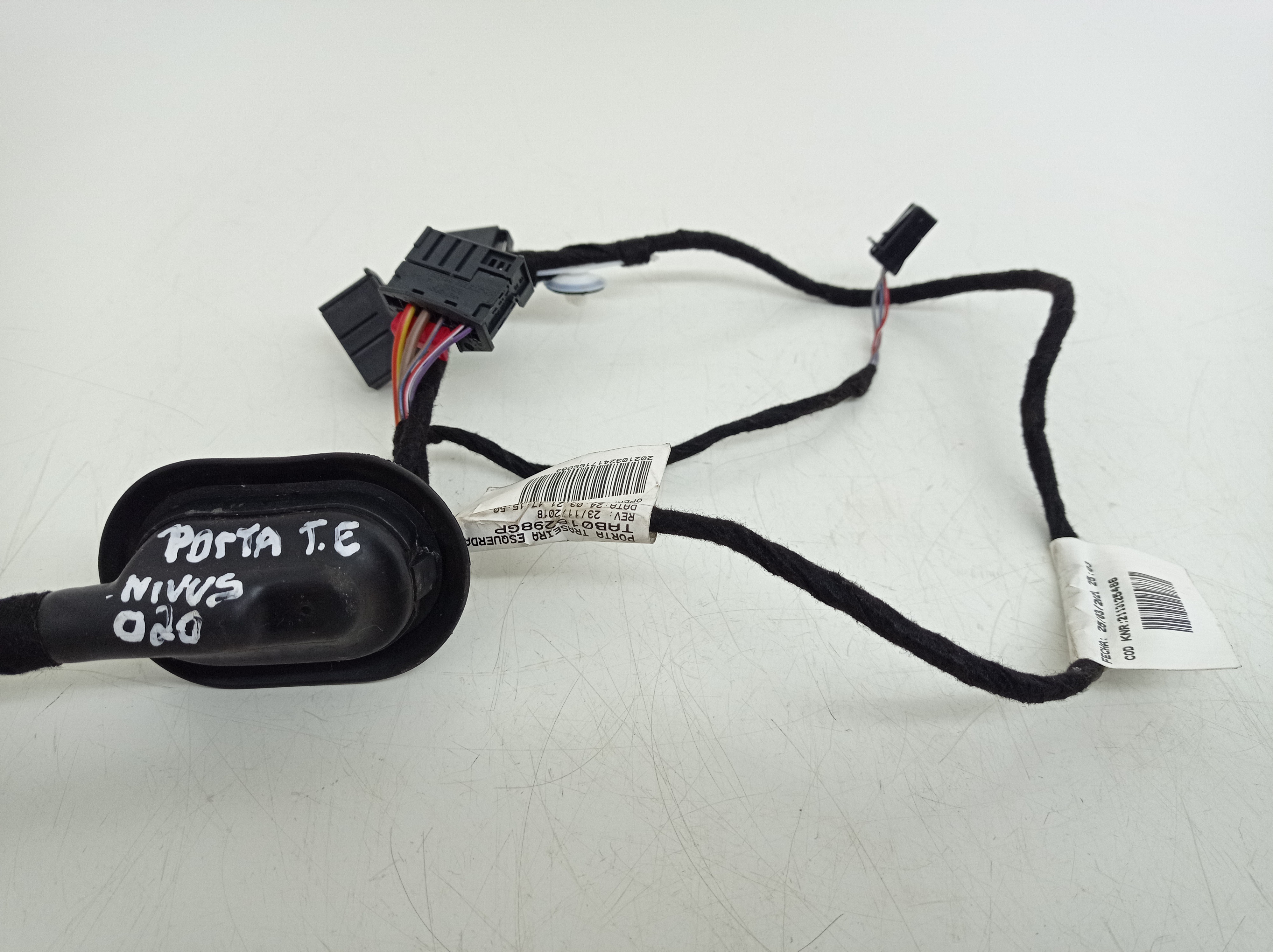 Chicote Porta Traseira Esquerda Volkswagen Nivus Tsi 2021 3