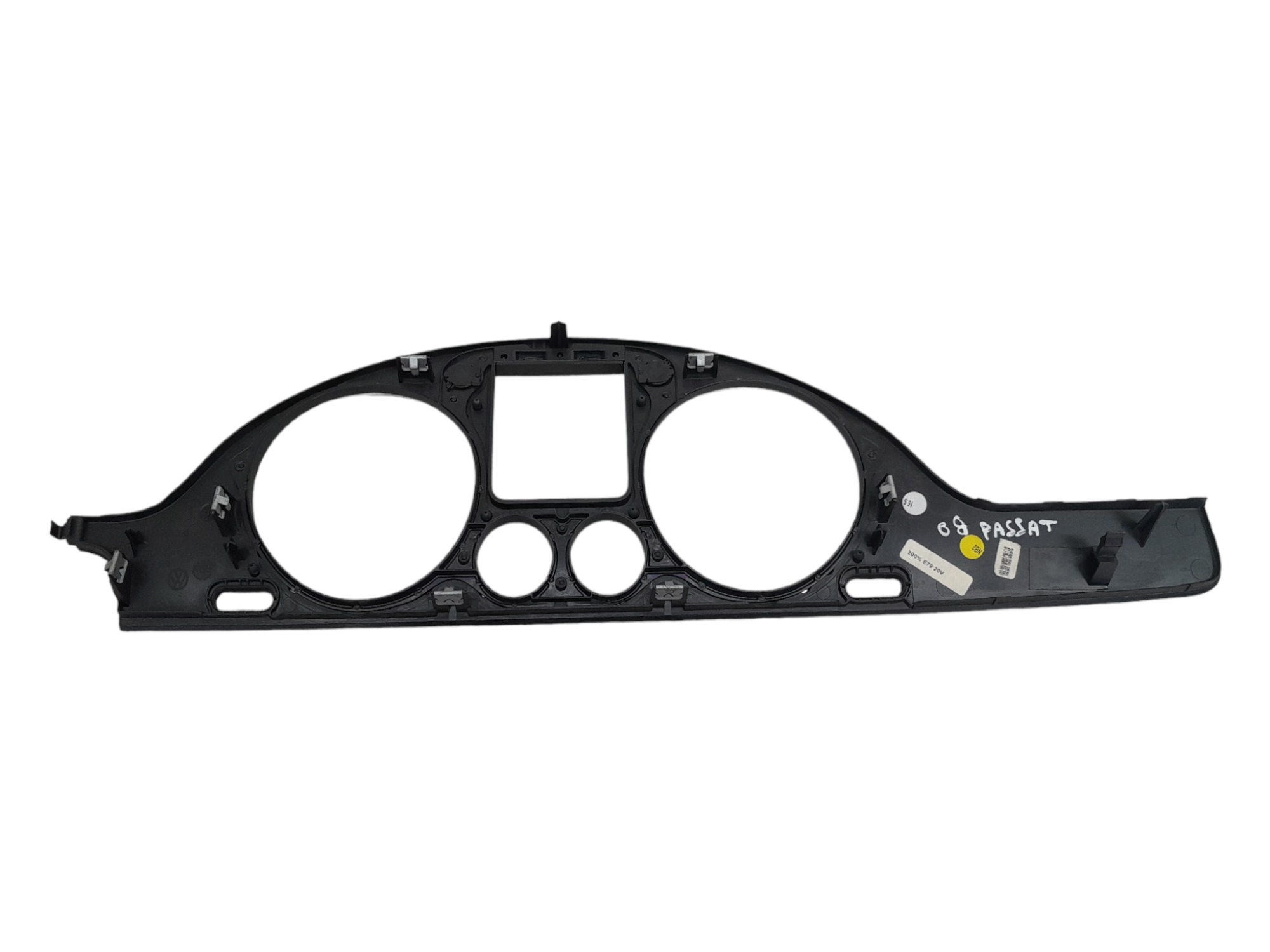 Moldura Painel De Instrumento Volkswagen Passat Tsi 2008 5