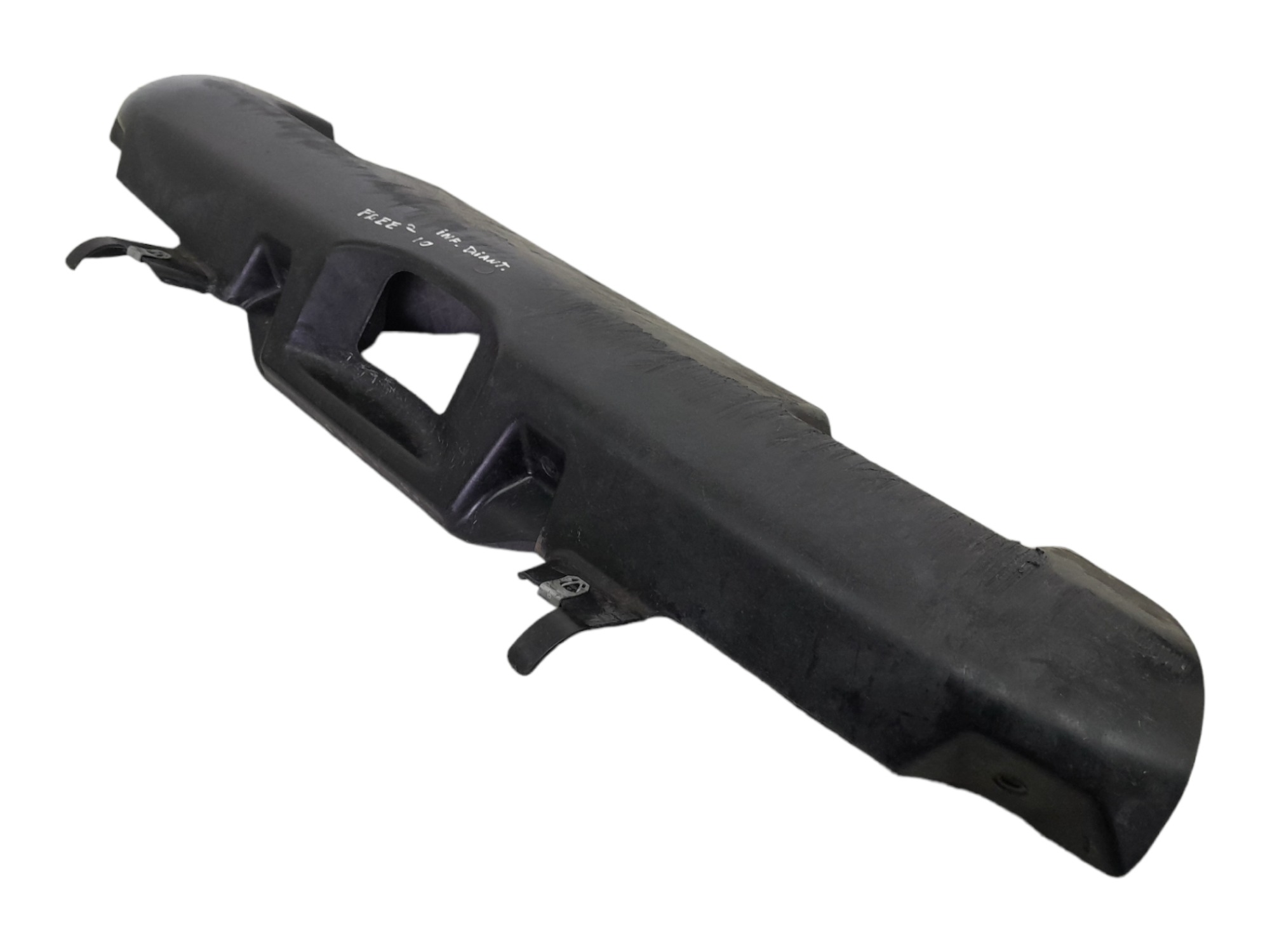 Moldura Inf Parachoque Diant Land Rover Freelander 2 2010 Preto 2