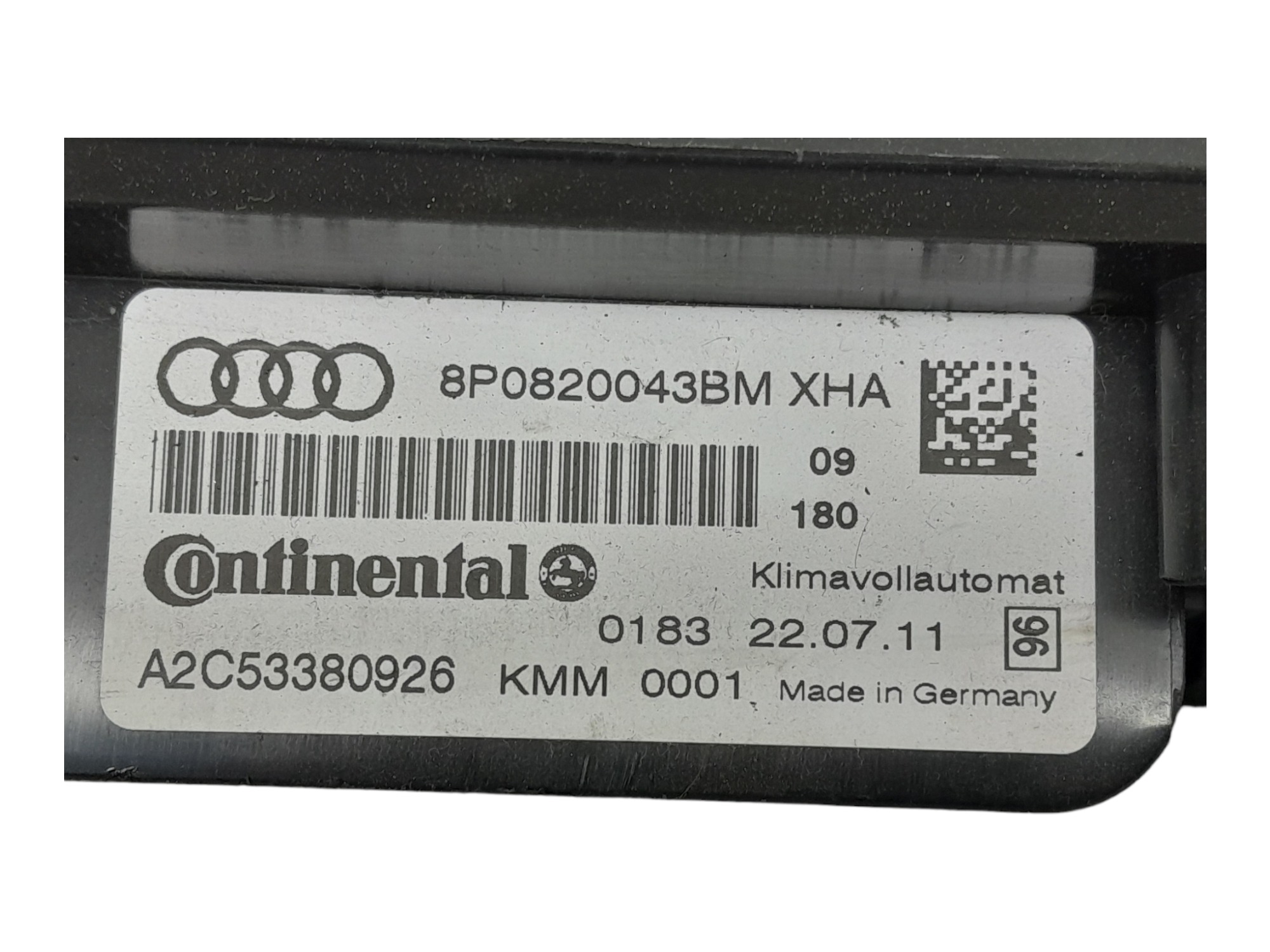 Controle De Ar Digital Audi A3 Sportback Tfsi 2012 7