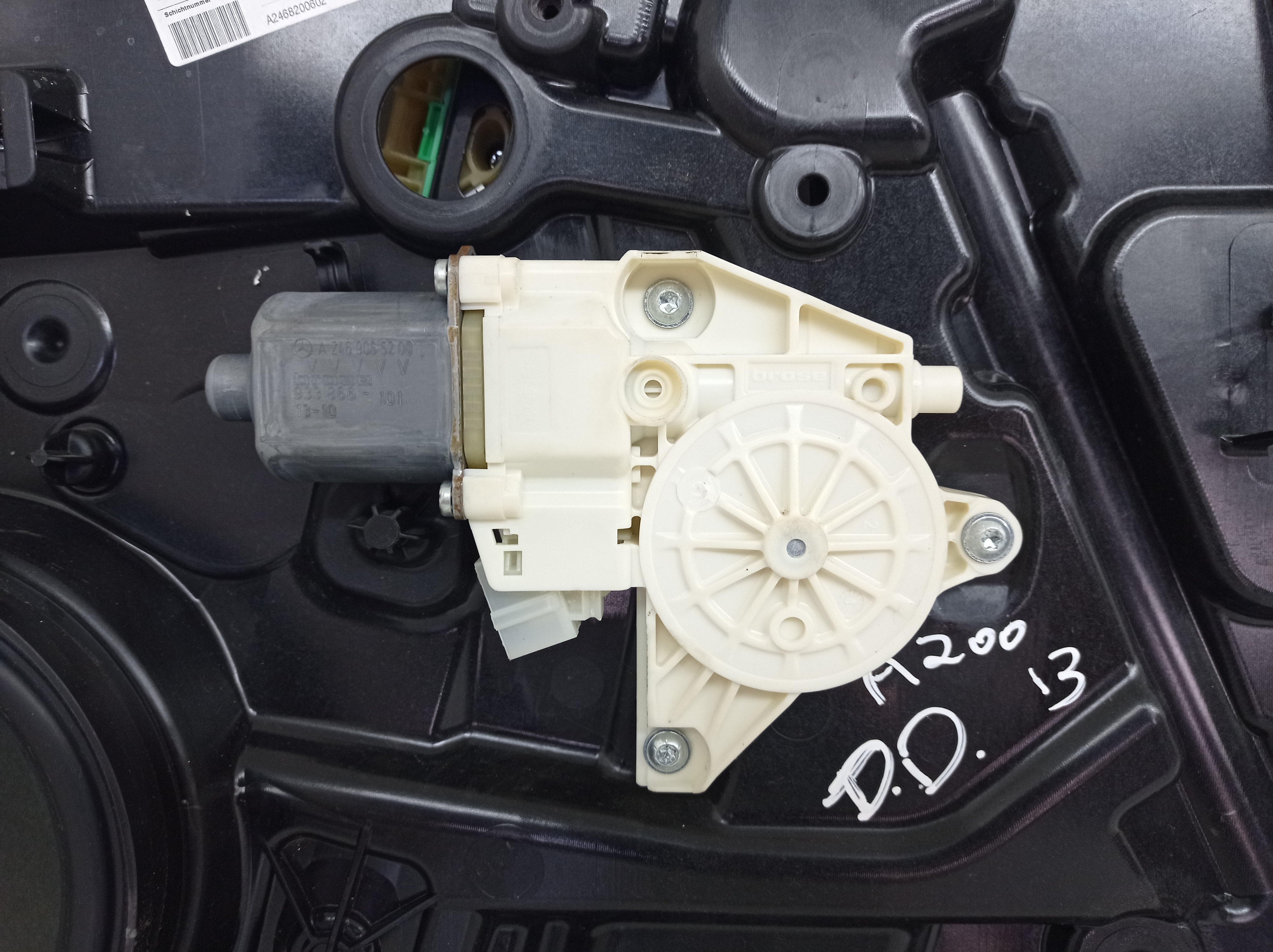 Maquina Vidro Dianteira Direita Mercedes A200 2014 2