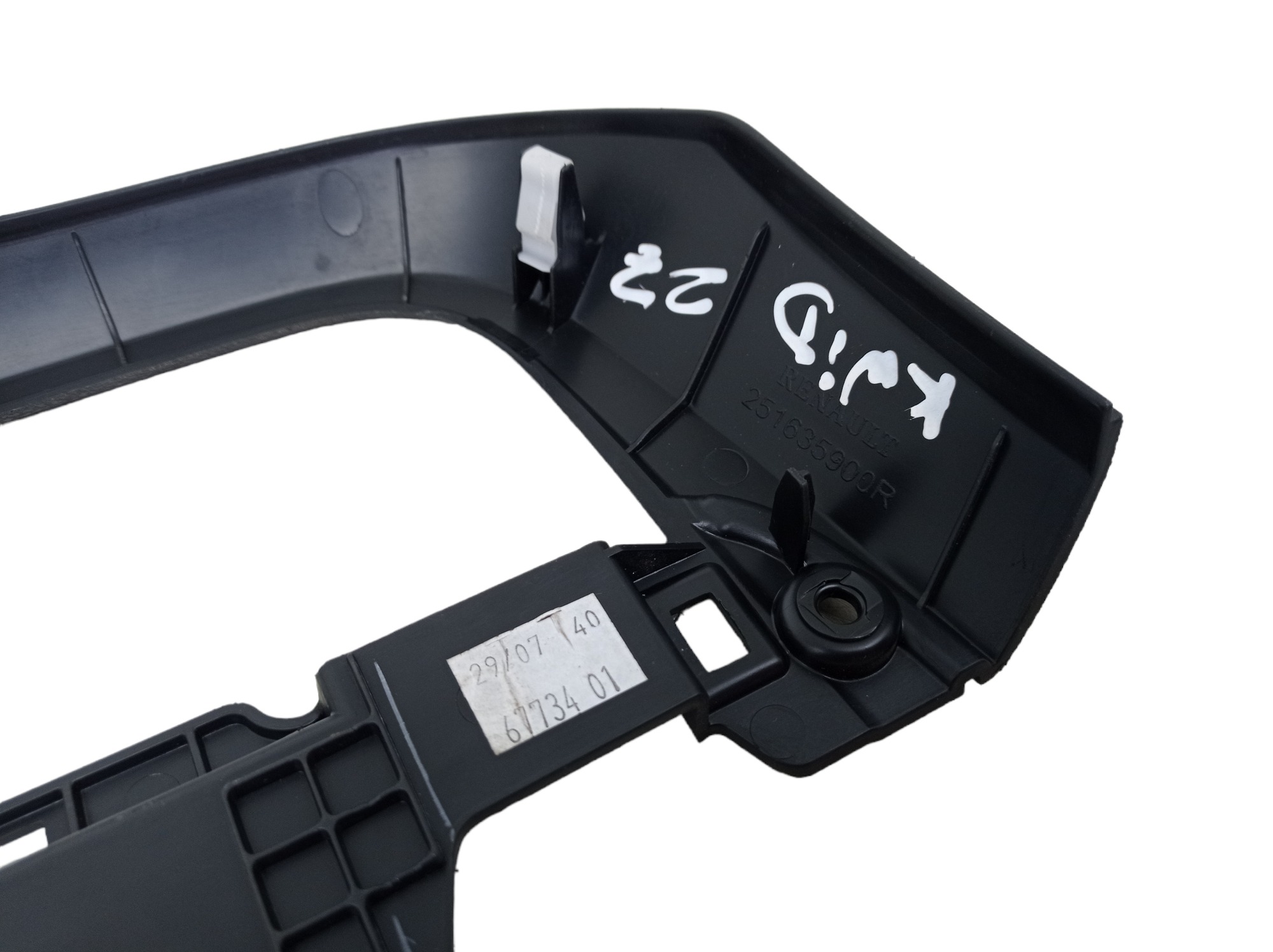 Moldura Controle De Ar Renault Kwid 2022 7