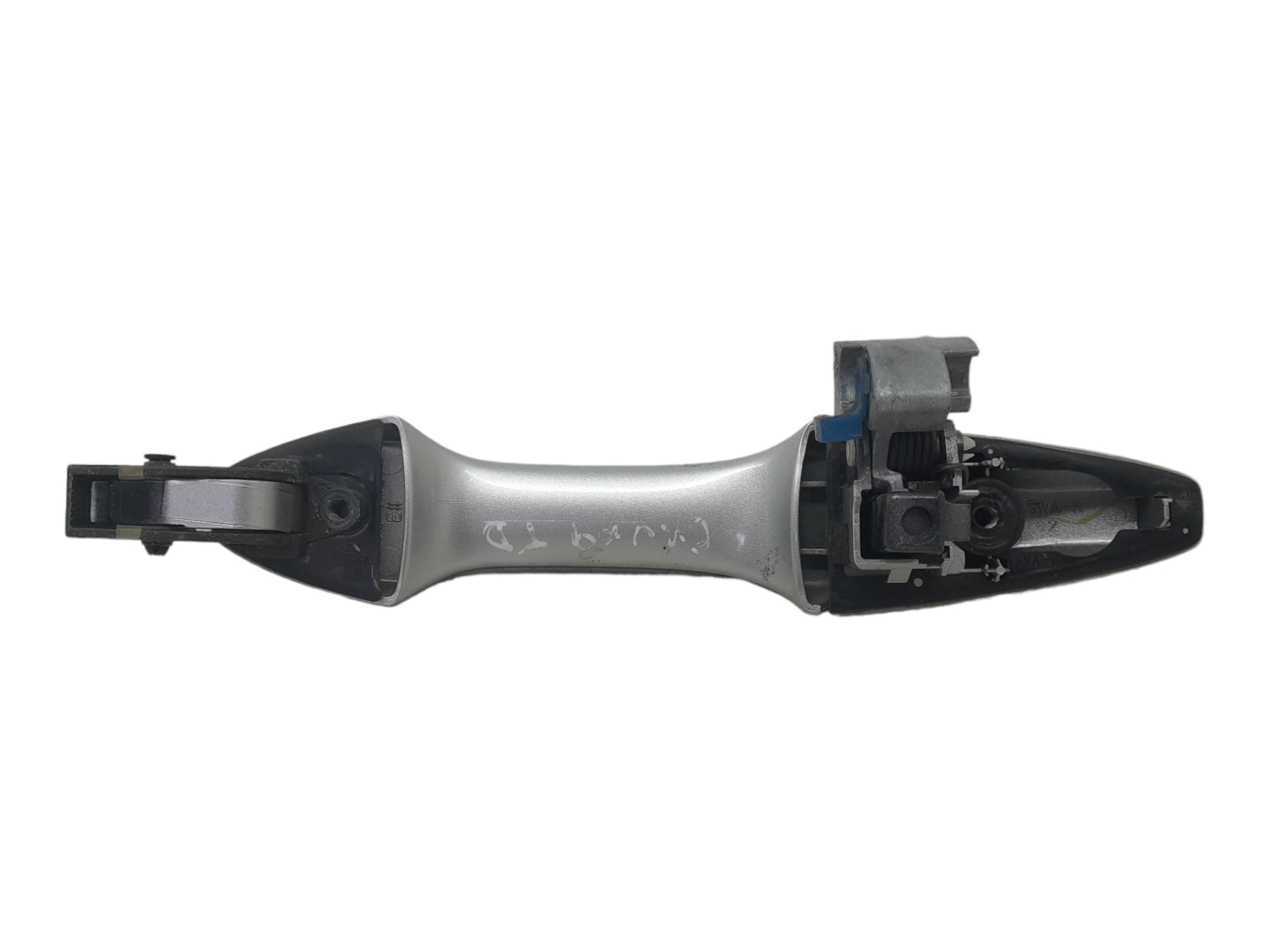 Macaneta Externa Traseira Direita Honda Crv Lx 2010 Prata Traseira 4