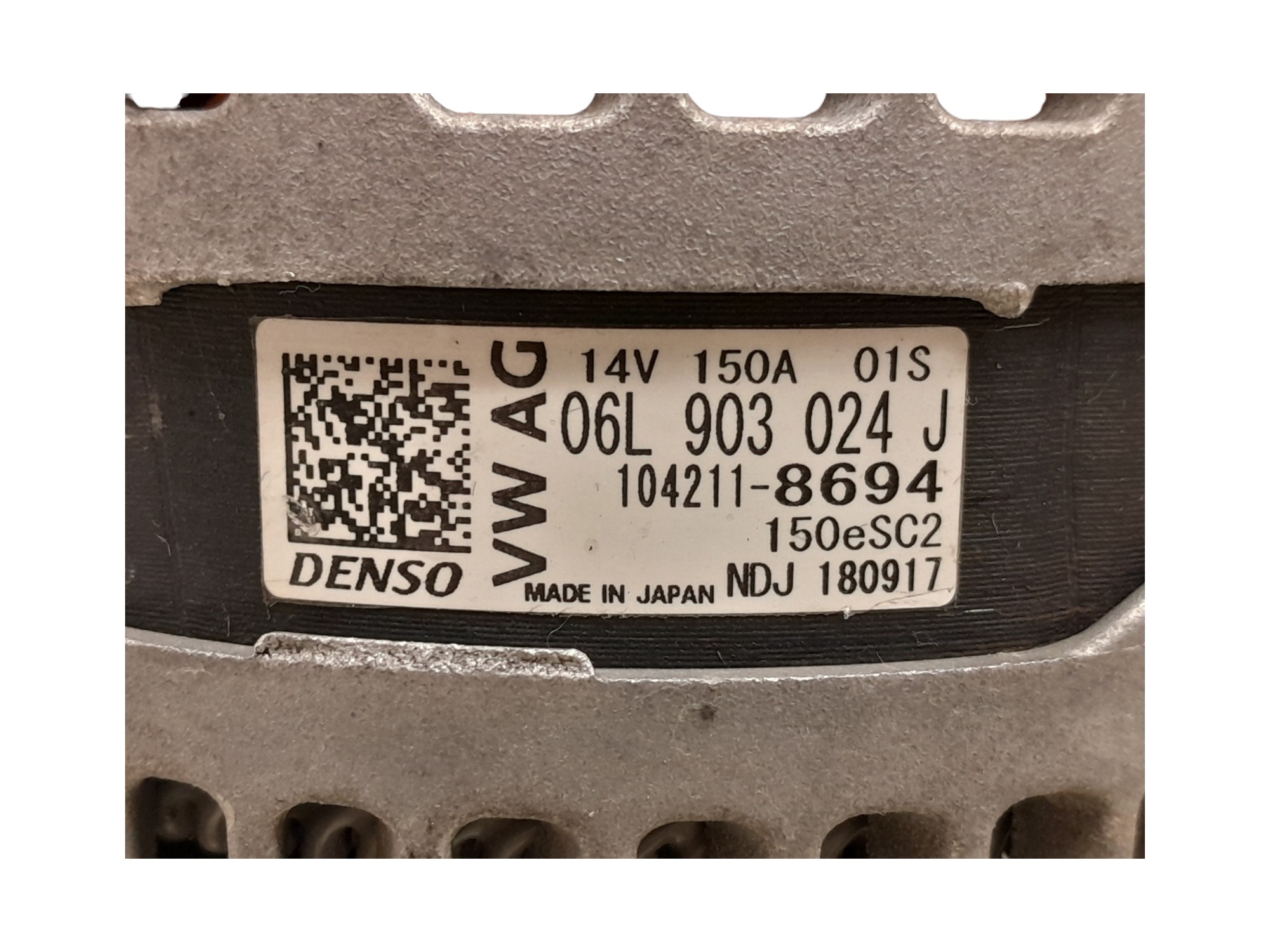 Alternador Audi A5 Sportback 2.0 16v Turbo Gas 2018 7