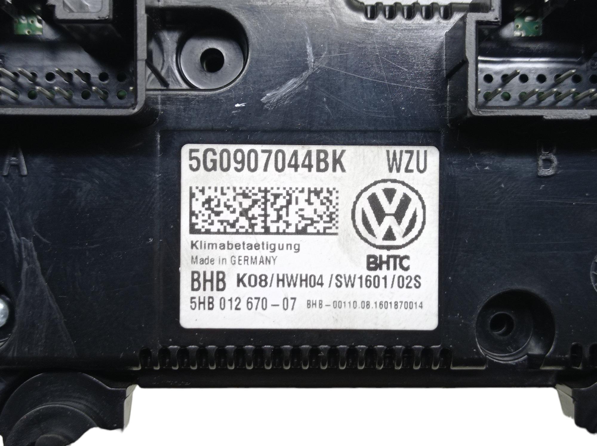 Controle Ar Condicionado Volkswagen Golf Highline 2017 8